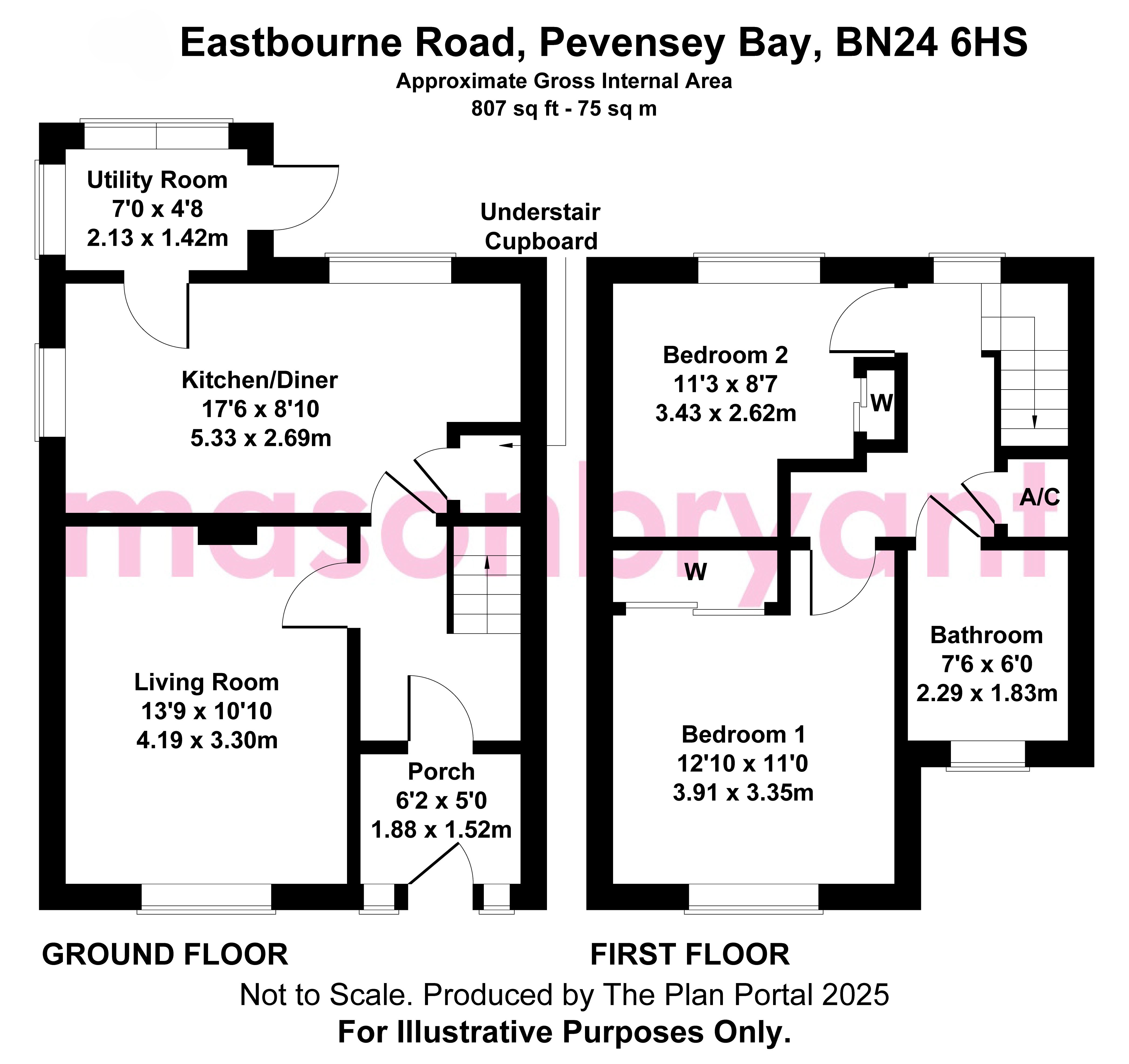 110, Eastbourne Road, Pevensey Bay floorplan
