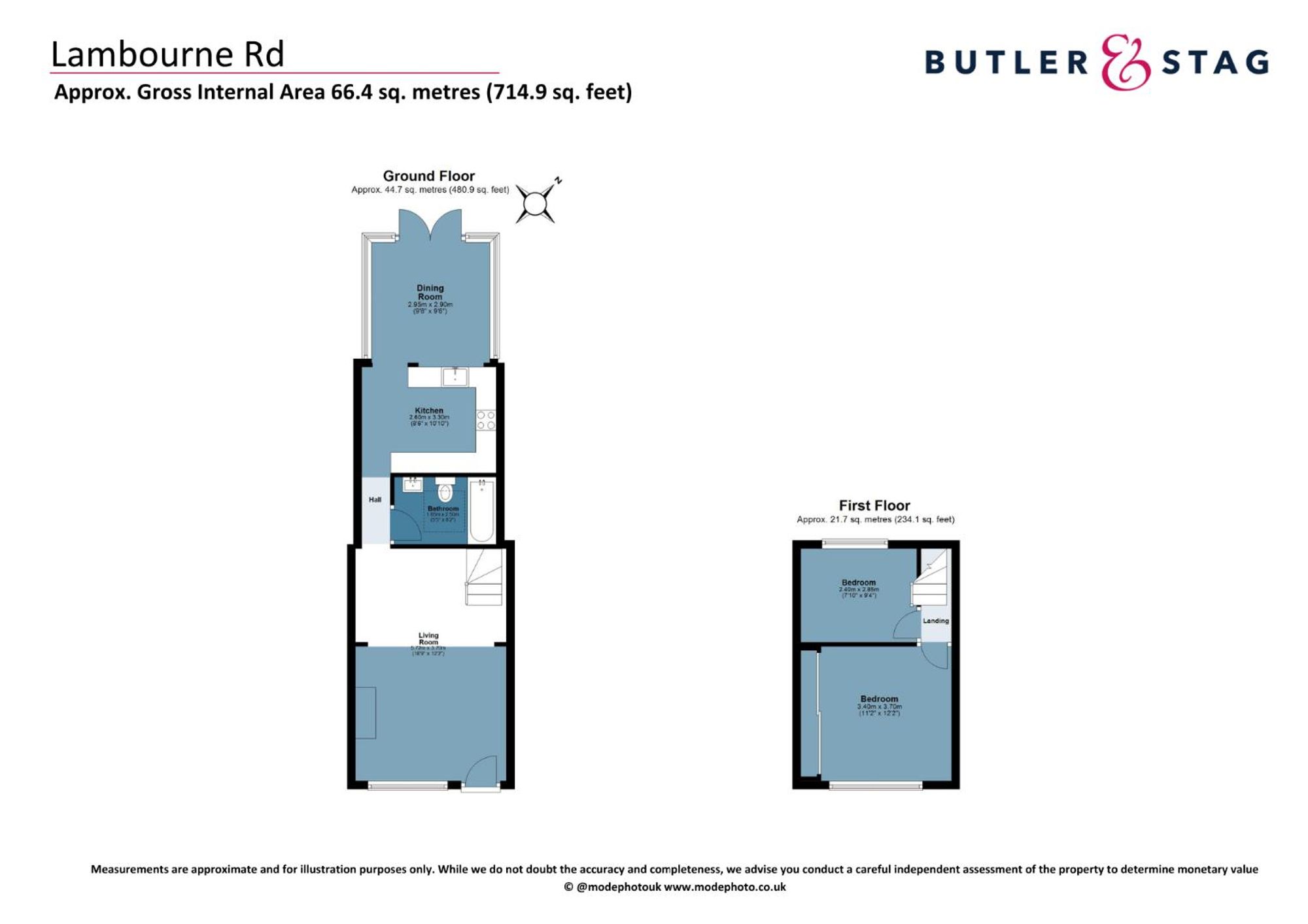 5 Lambourne Square, Romford floorplan