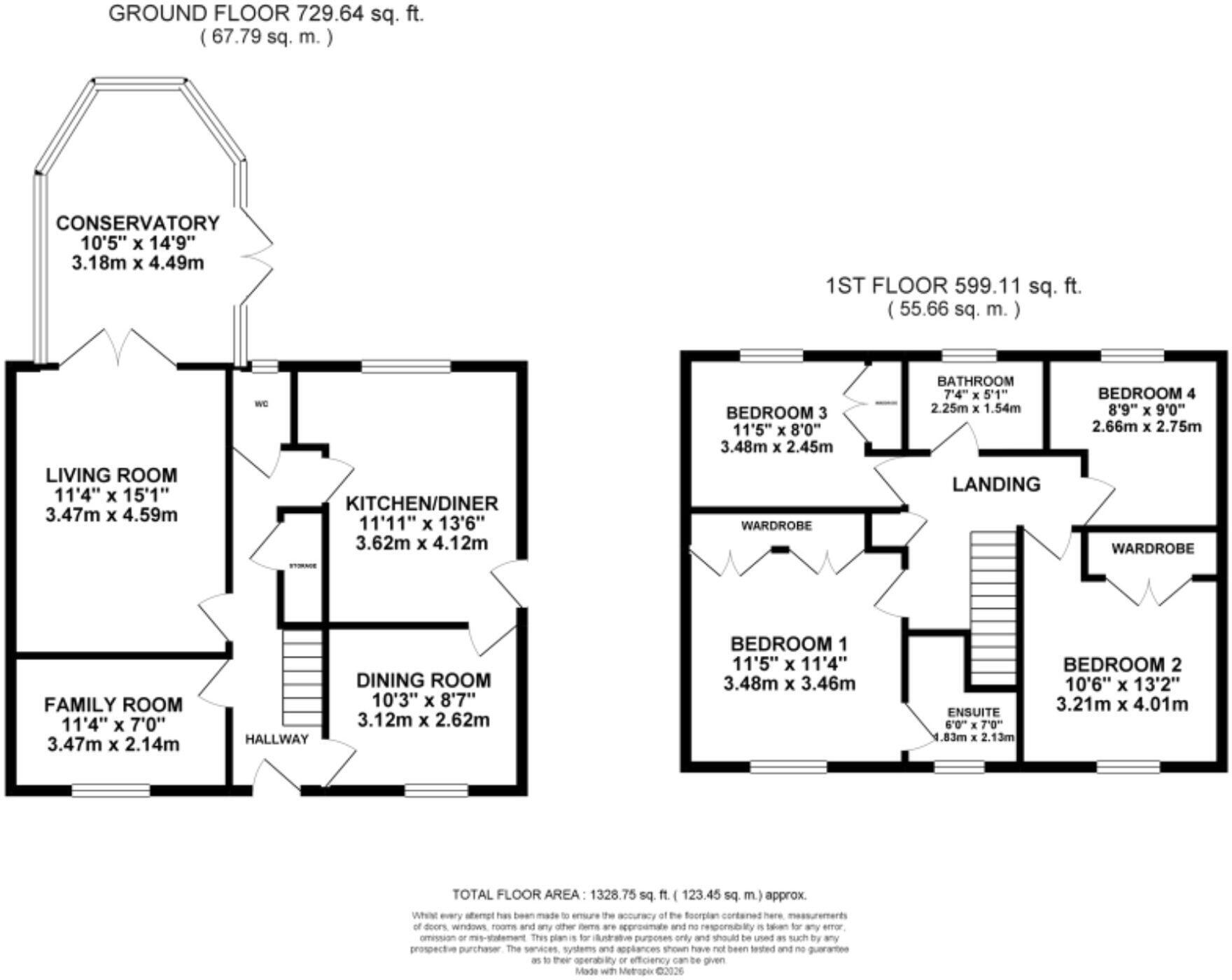 27, All Saints Road, Staffordshire floorplan