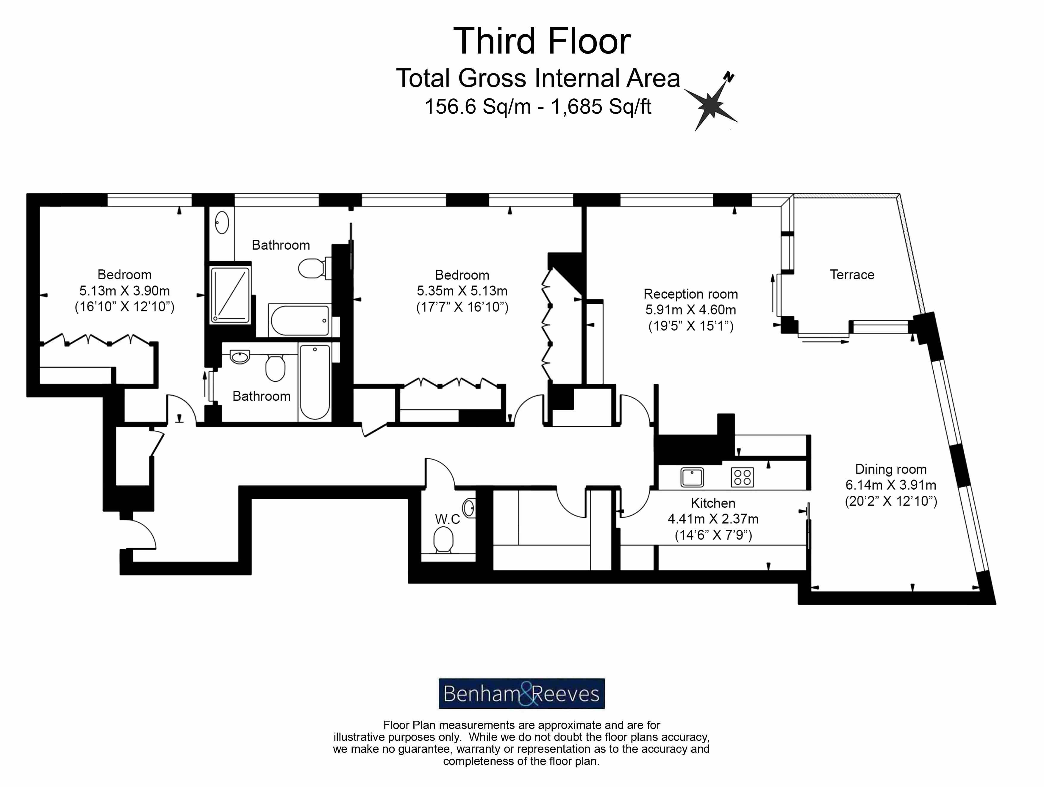 Unit 8, Chelsea Wharf, 15, Lots Road, London floorplan