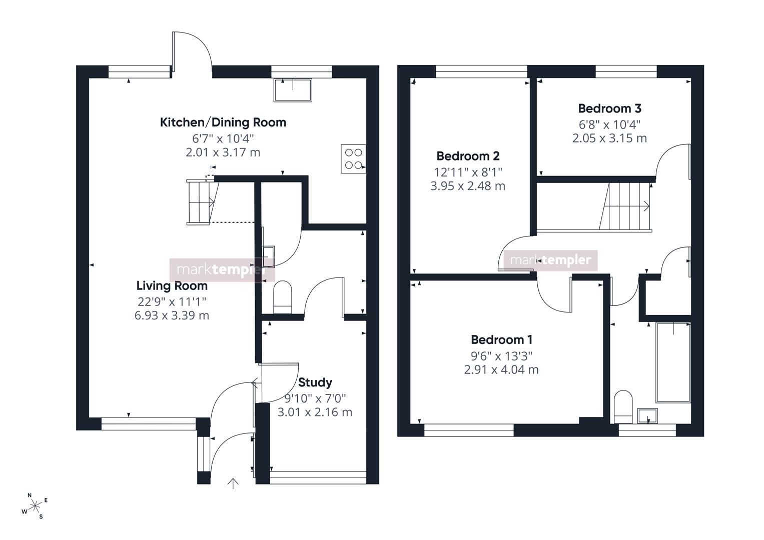 14, Streamside, Clevedon floorplan