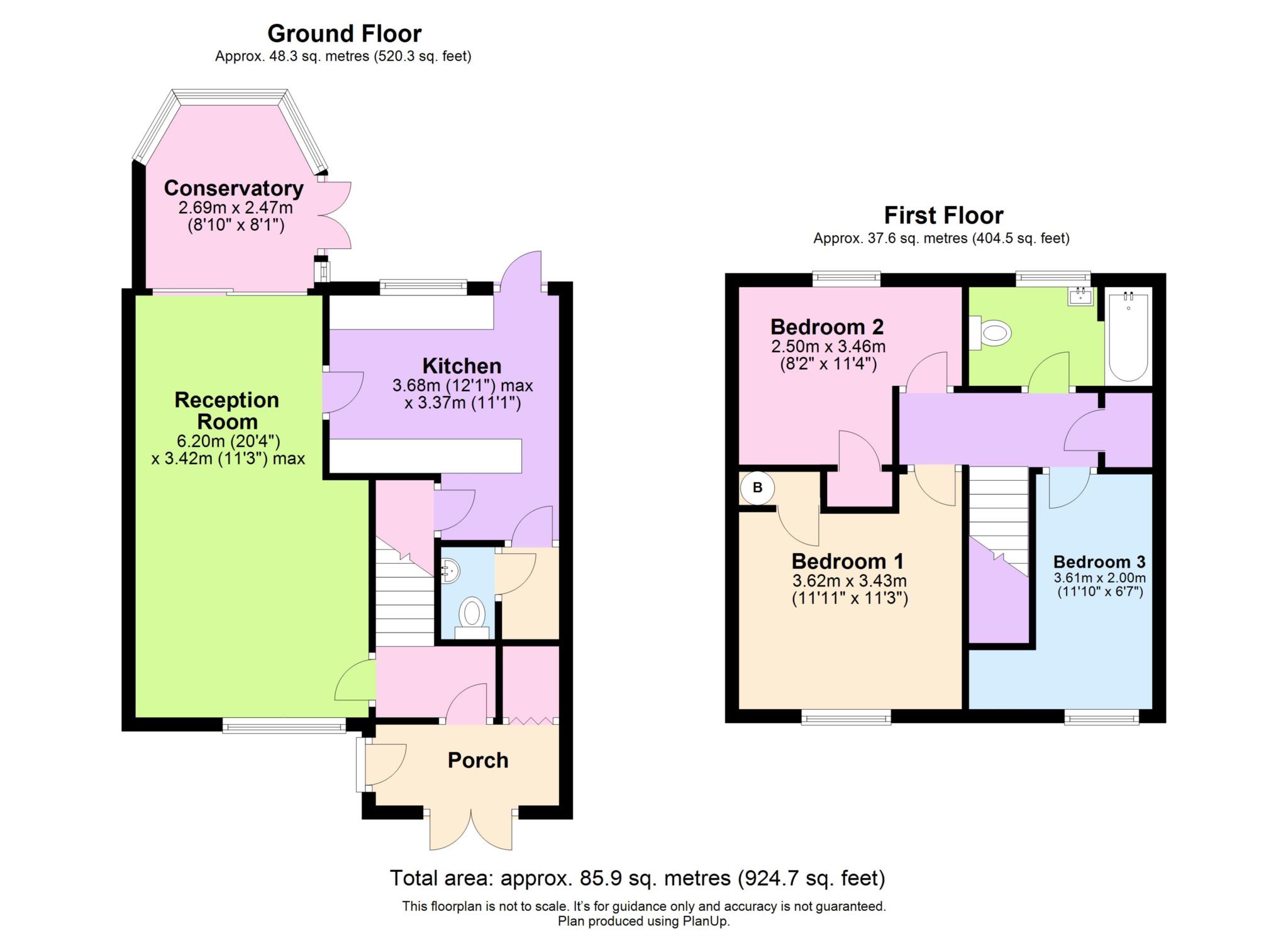 Cattsdell, Hemel Hempstead floorplan