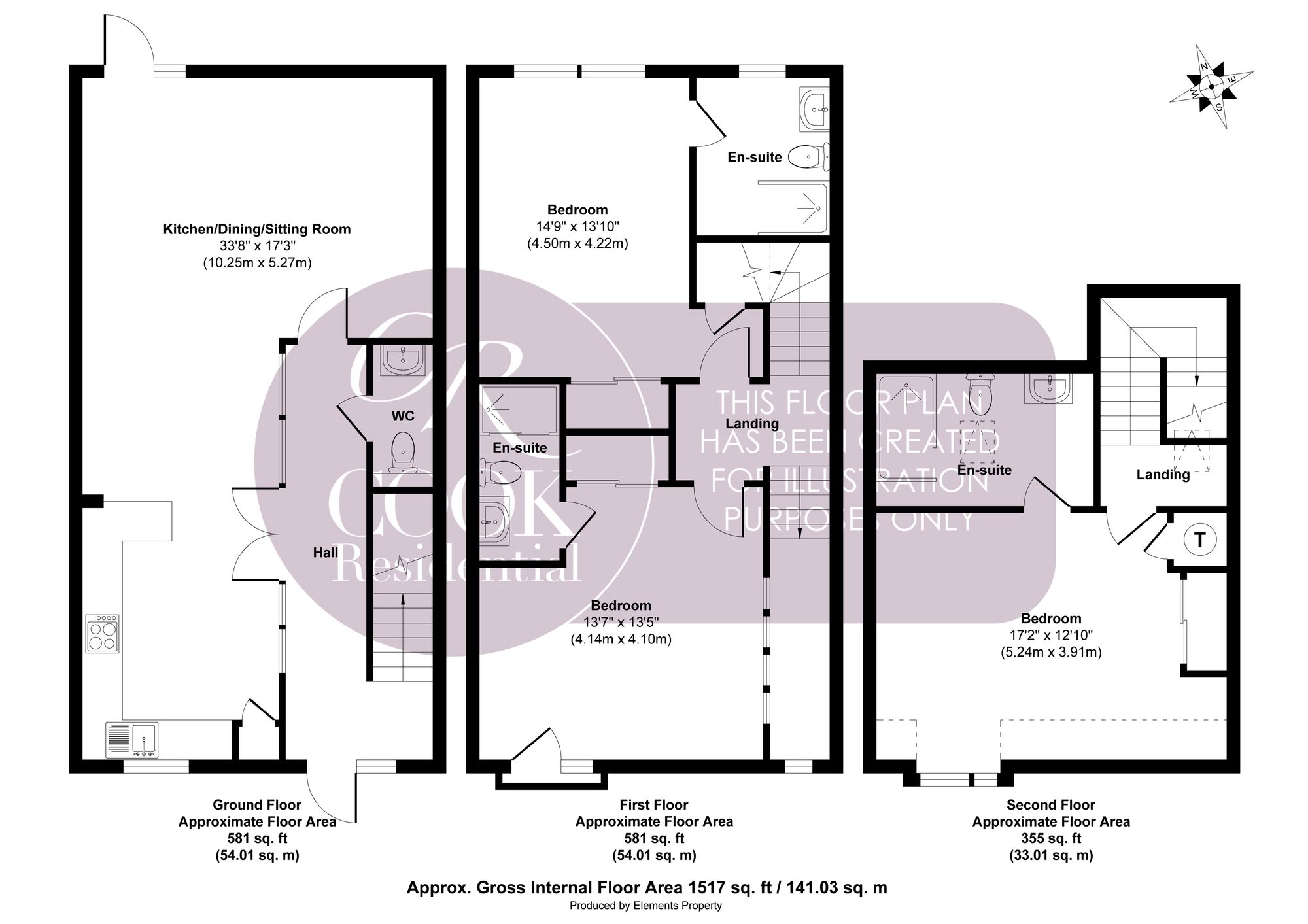 32 Carlton Street, Cheltenham floorplan