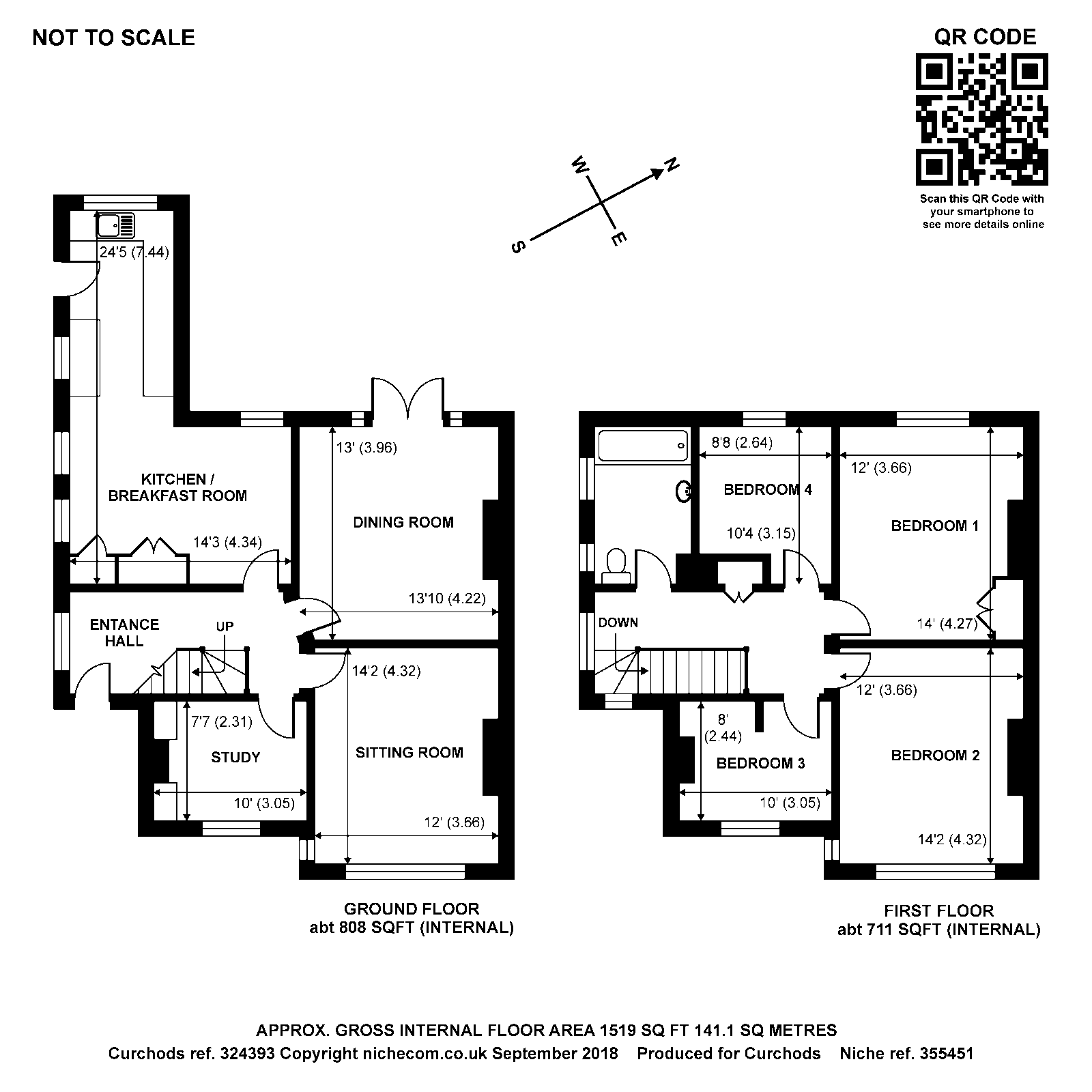 4 Bedrooms Semi-detached house for sale in Clarence Road, Hersham, Walton-On-Thames KT12