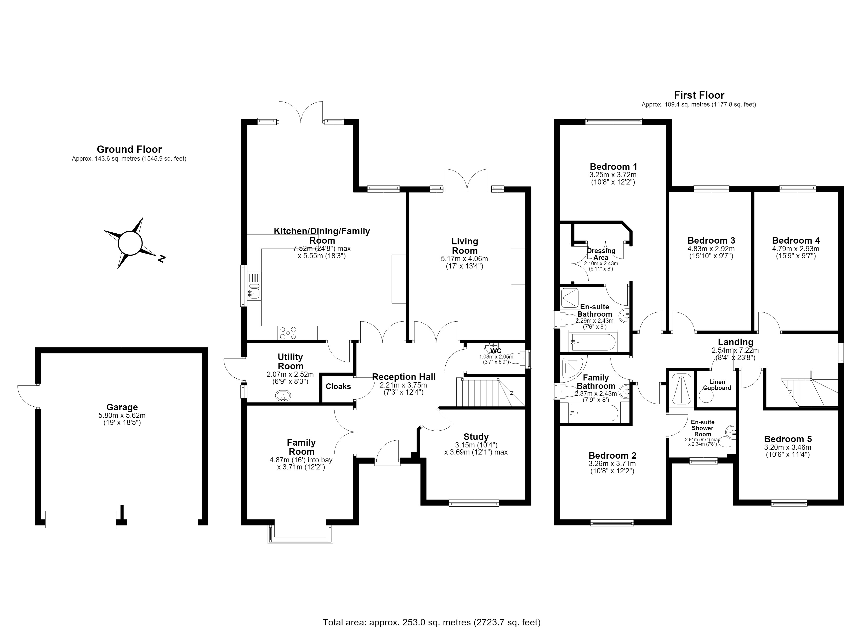 6, Kelsey Court, Balsall Common floorplan