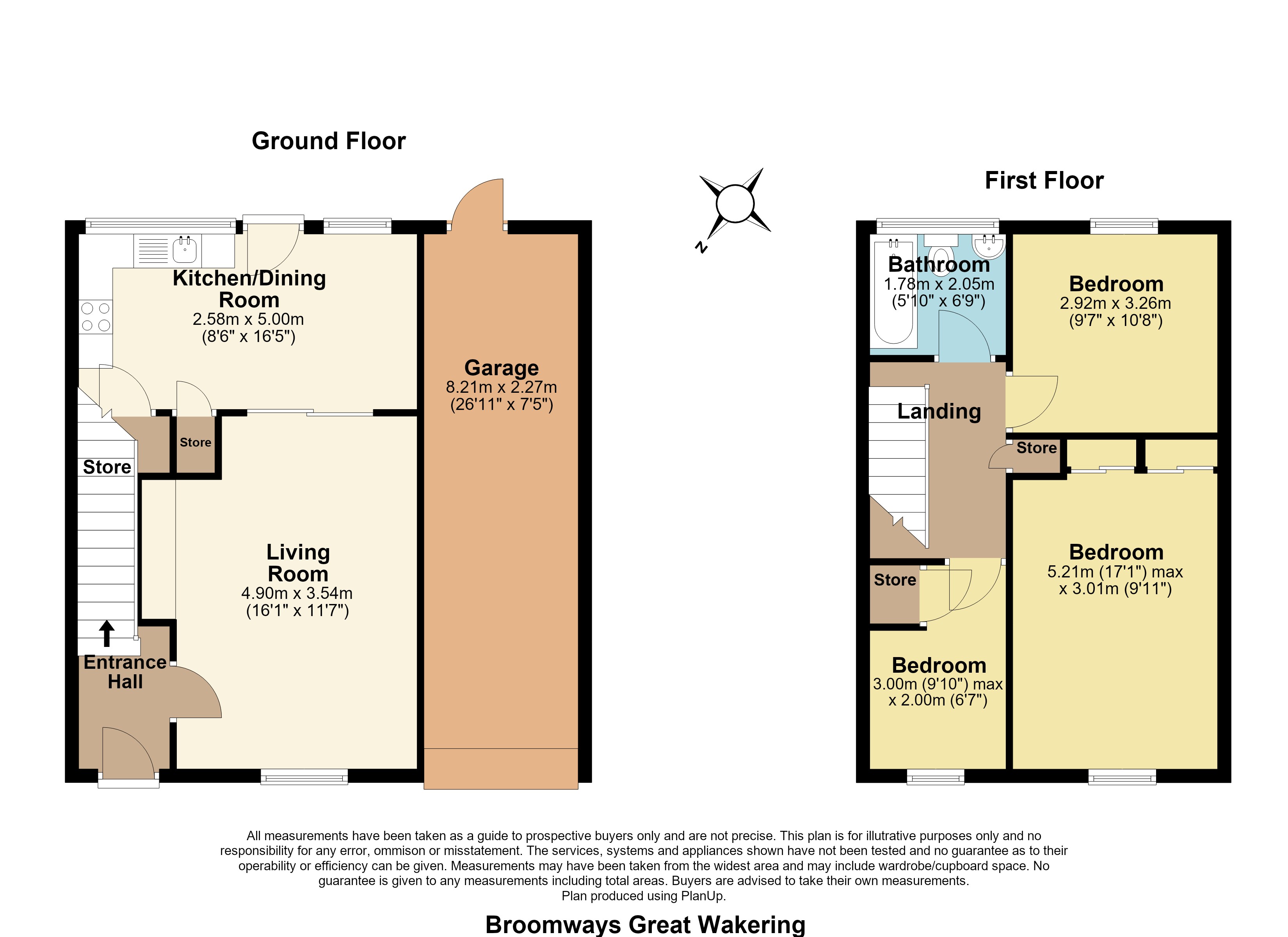 Broomways, Great Wakering floorplan
