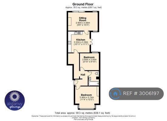 Flat, South Road, Hythe floorplan