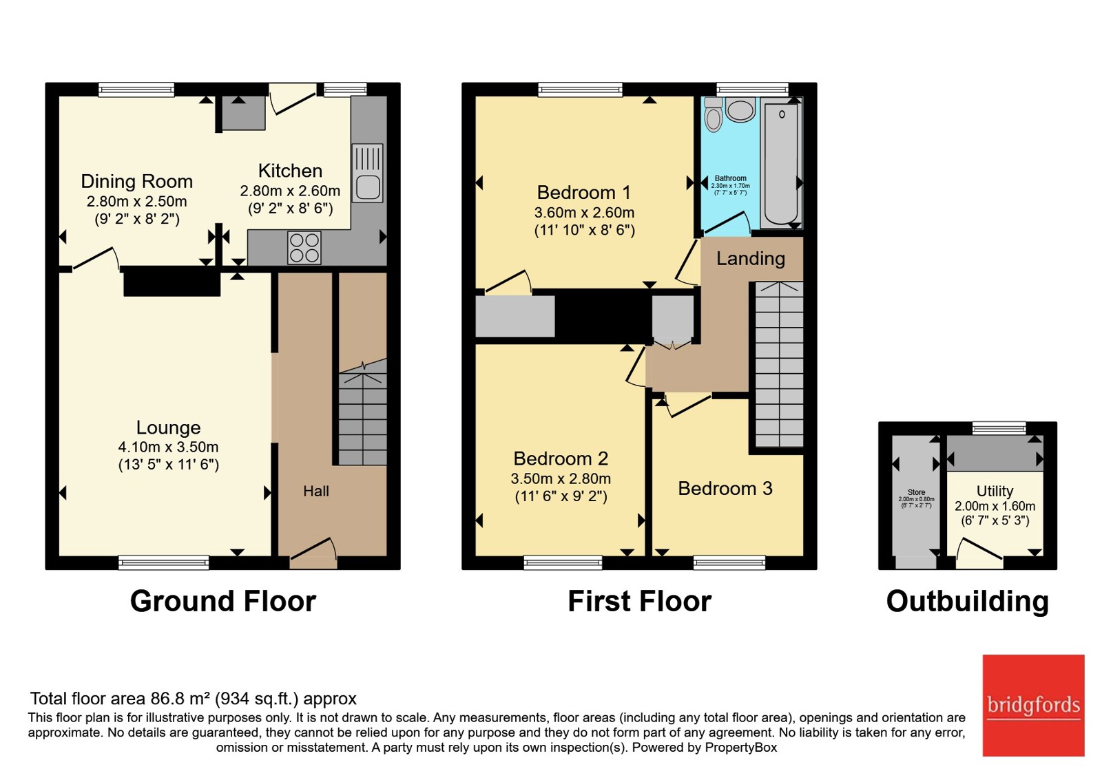 53, Mount Drive, Stockport floorplan