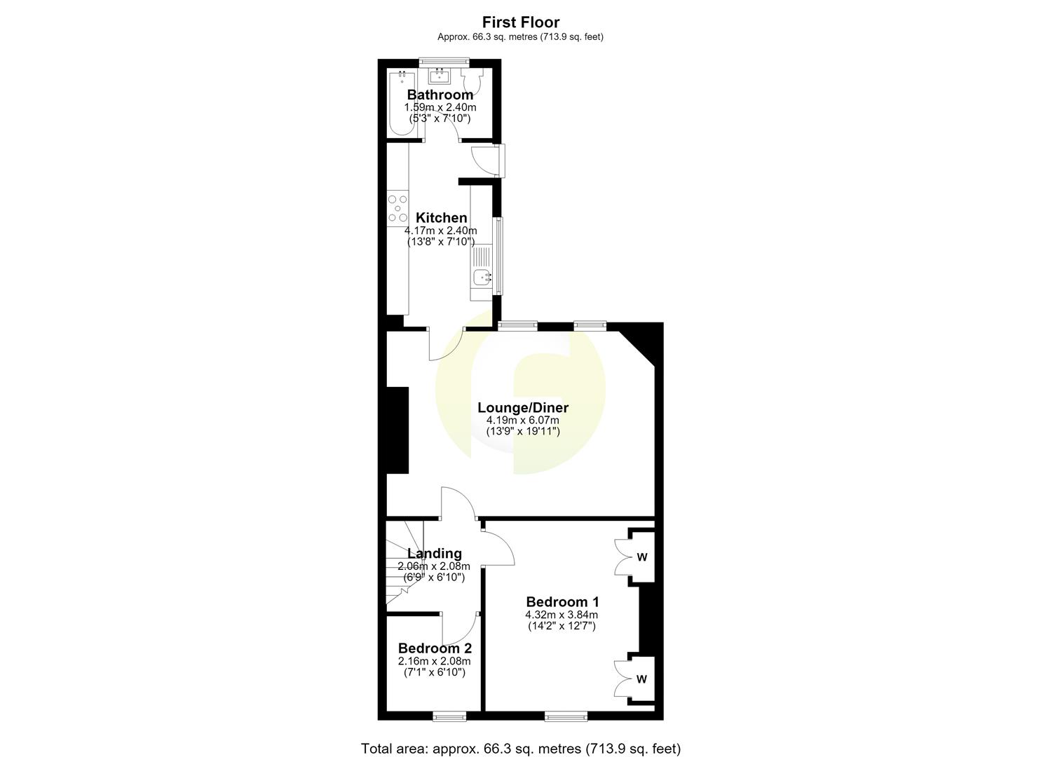 31, Laet Street, North Shields floorplan