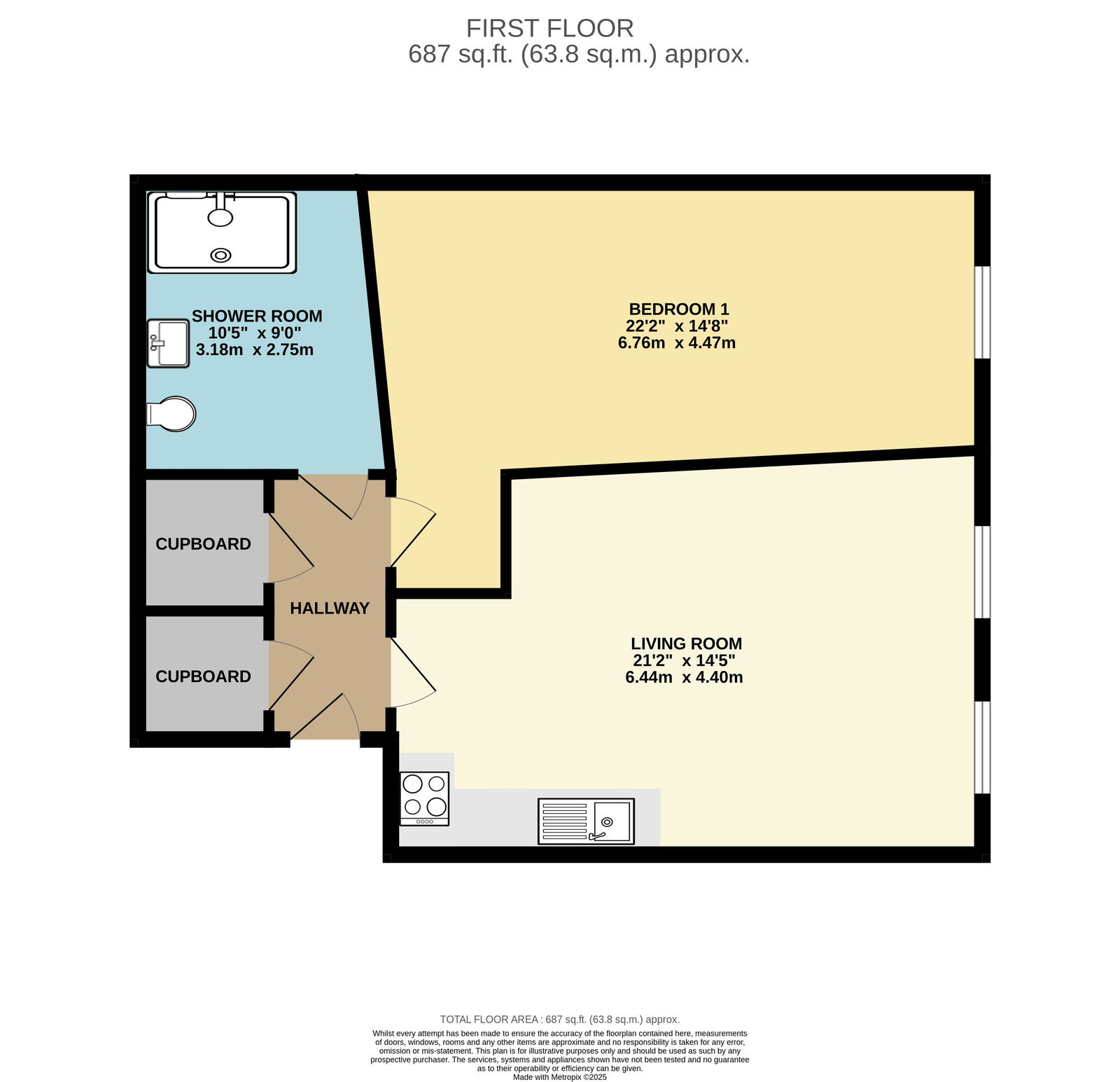 13,Flat 2, Southside Street, Plymouth floorplan