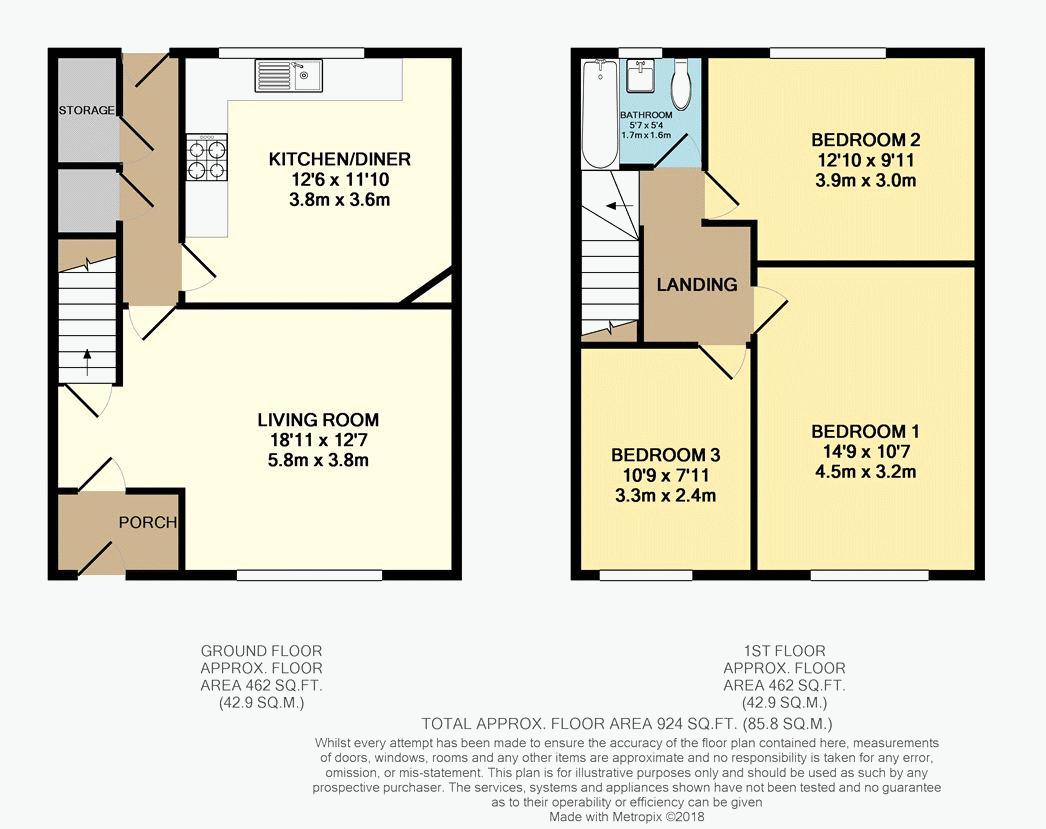 3 Bedrooms Semi-detached house to rent in Harrop Avenue, Morley, Leeds LS27