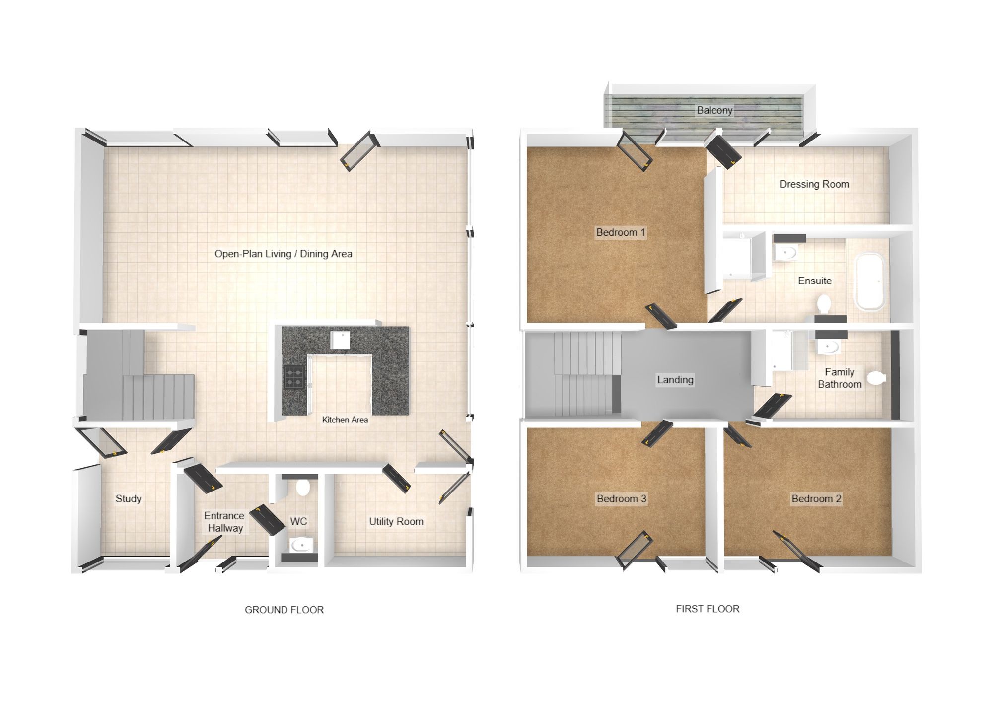 The Magpies Forest Lodge Lane, Port Talbot floorplan