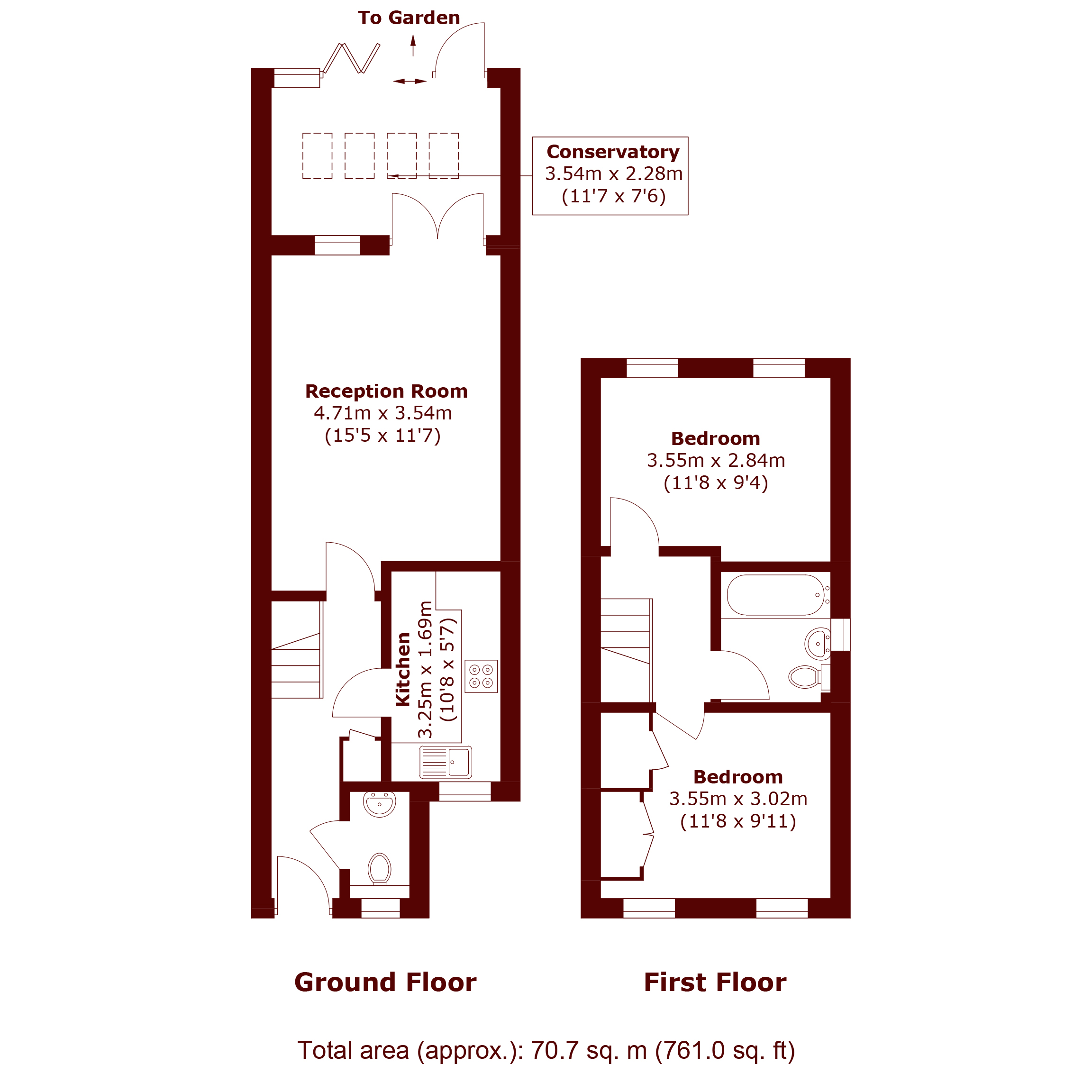 71, Lullingstone Lane, London floorplan