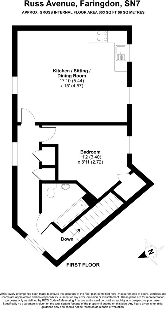 33, Russ Avenue, Faringdon floorplan