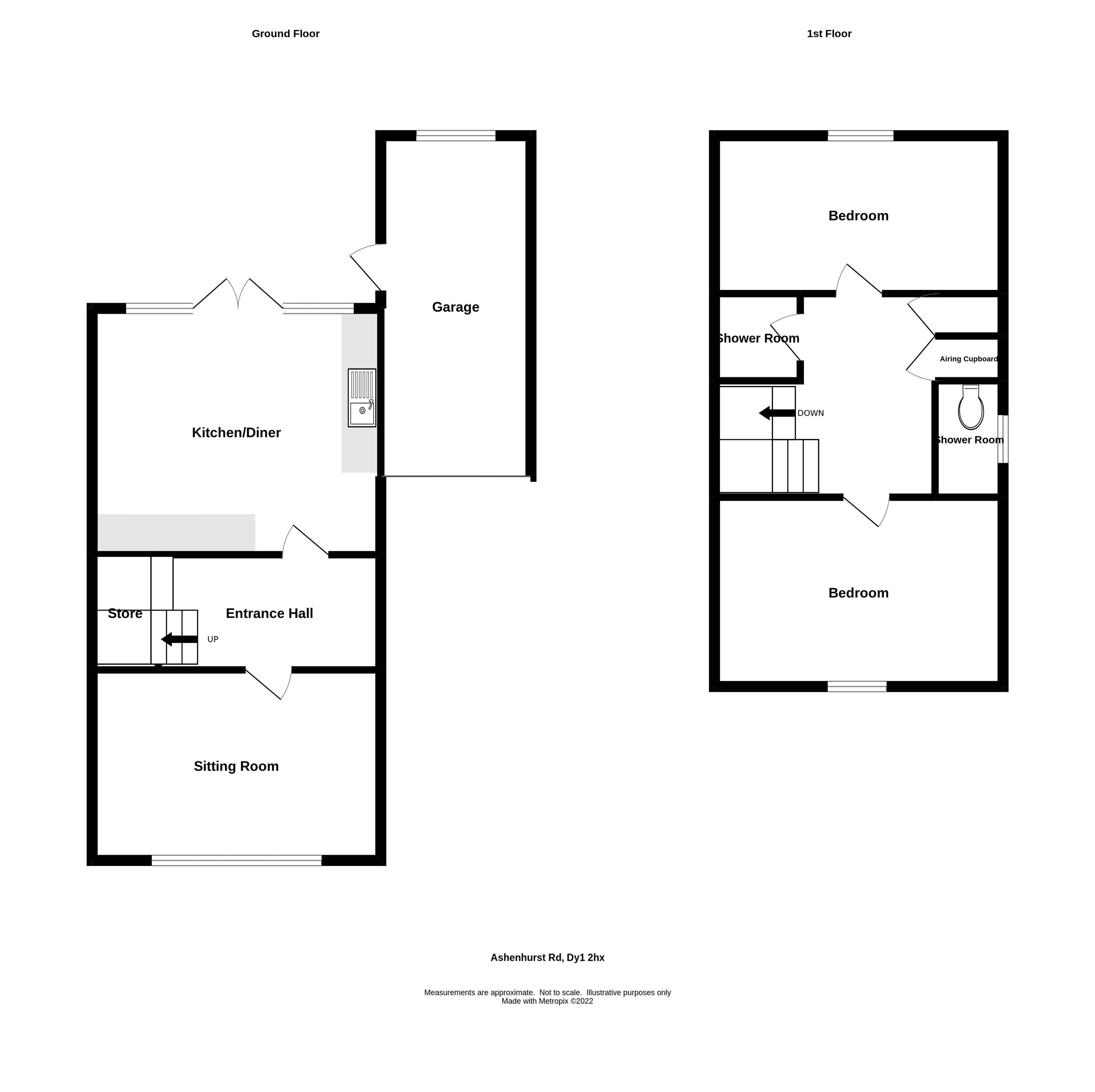 Ashenhurst Road, Russells Hall, Dudley. DY1, 2 bedroom semidetached