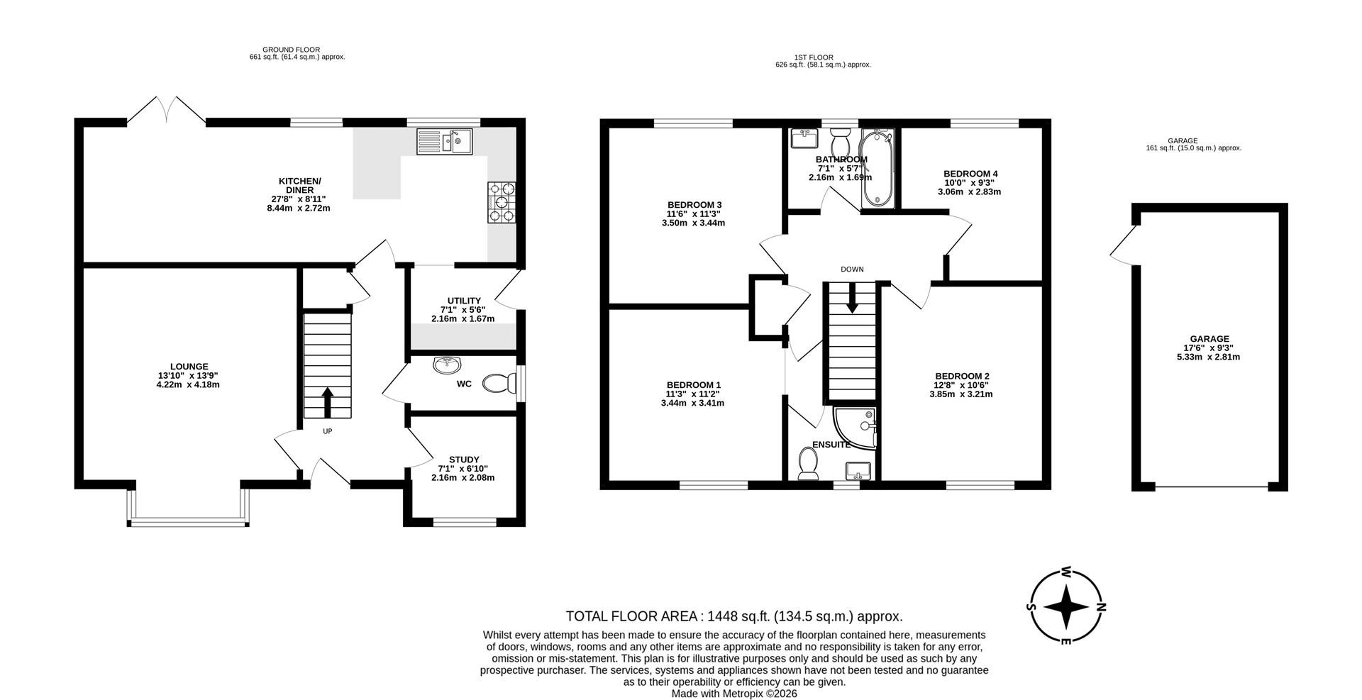 9, Swift Drive, Brigg floorplan