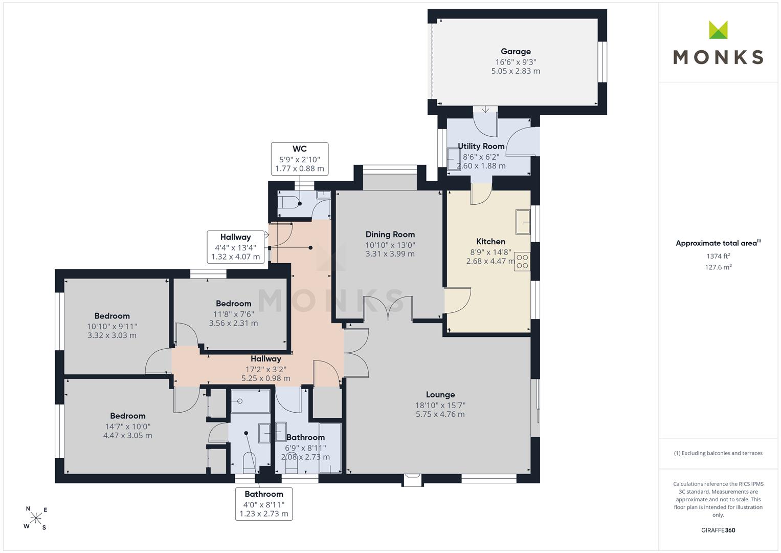 Oak Lodge, Shrewsbury floorplan