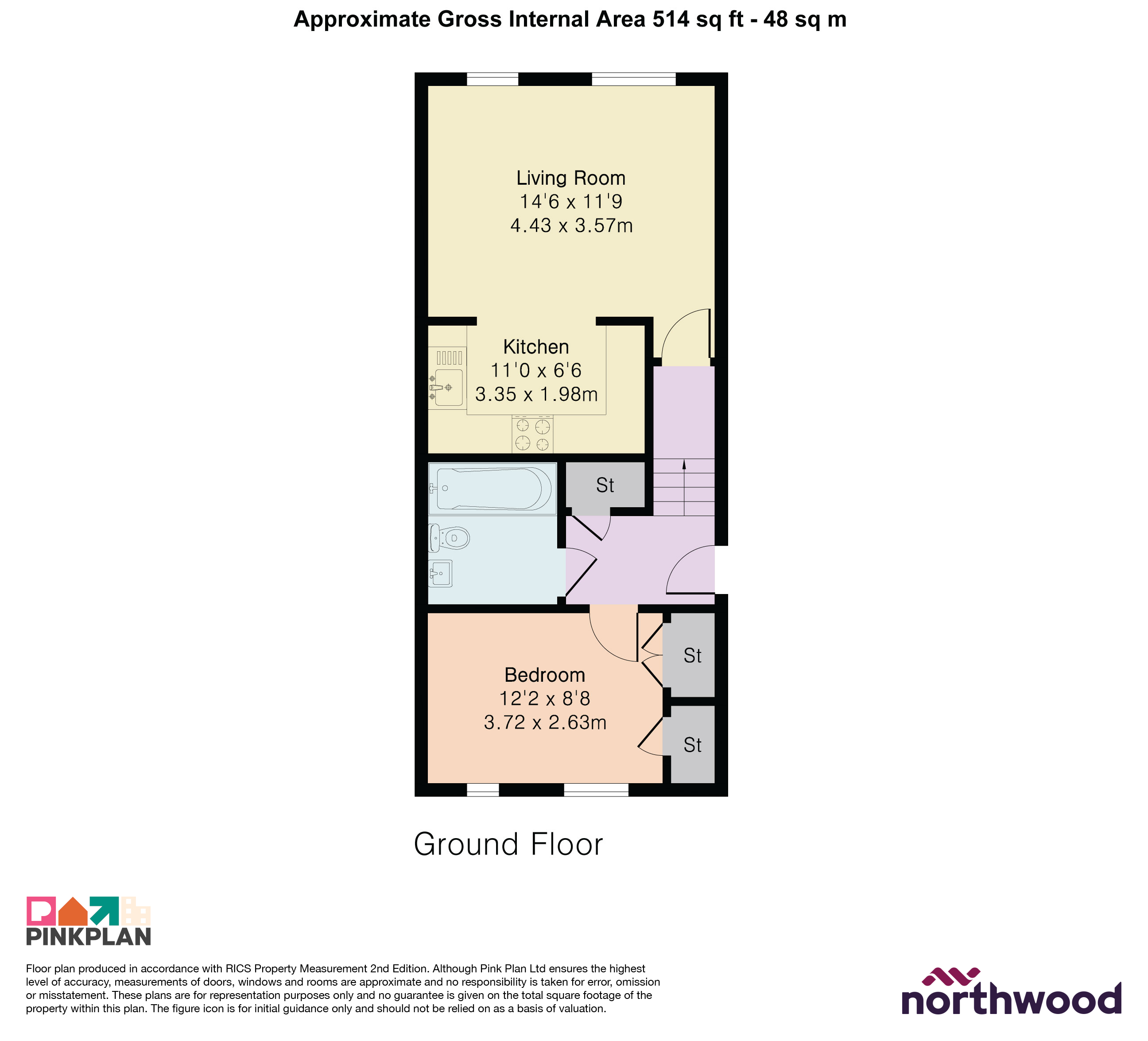 14, Neville Close, St Albans floorplan