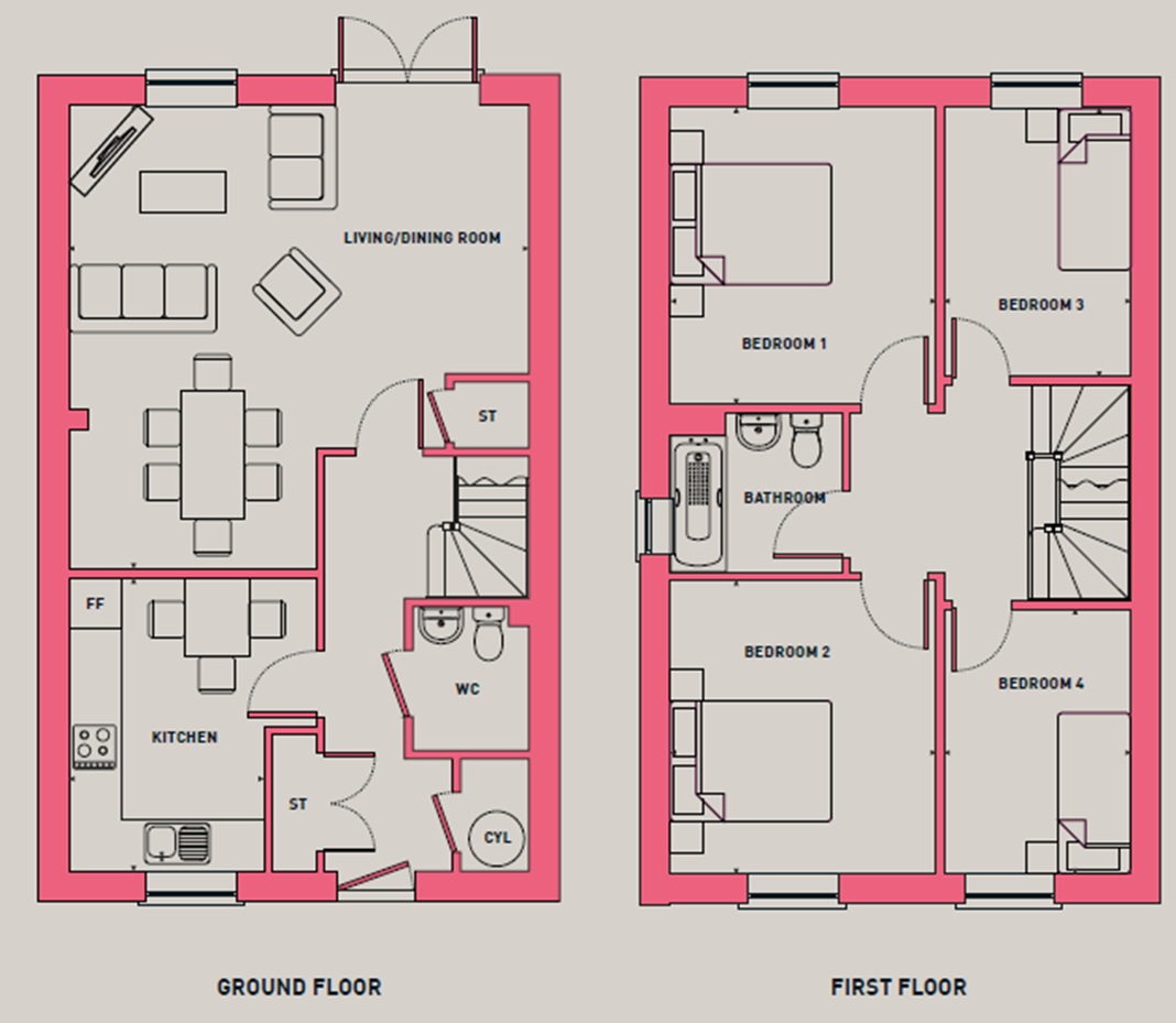 Plot 62, Hartley Acres, Cranbrook floorplan