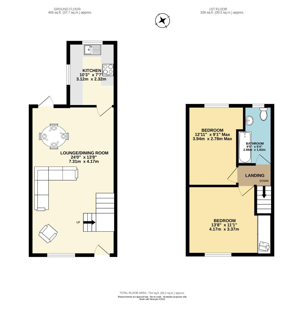 6, Ventnor Road, Didsbury floorplan