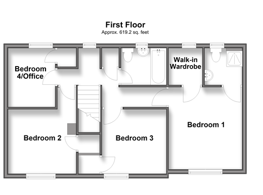 Troys Mead Hollingbourne, Maidstone floorplan