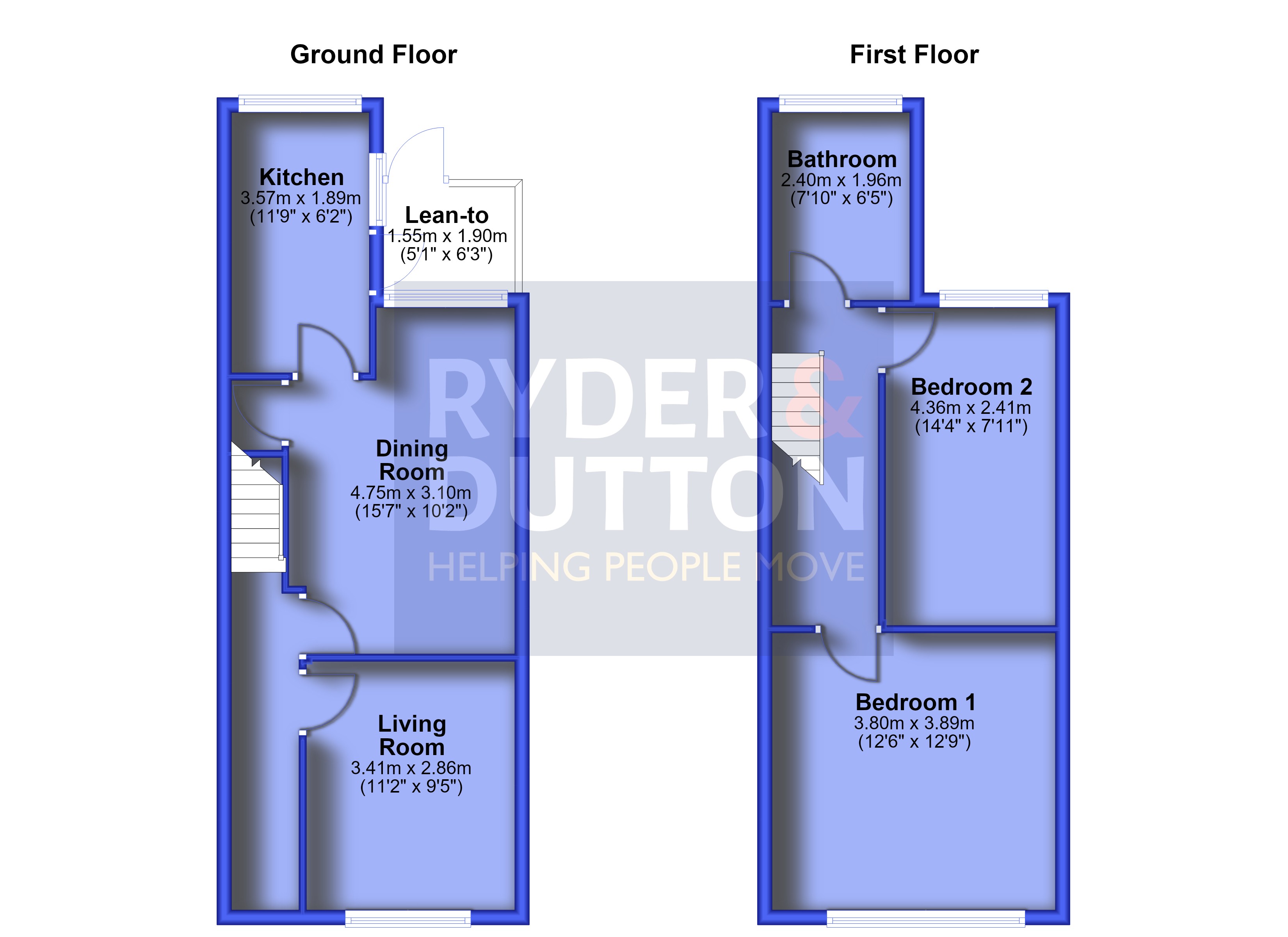 1, Dargai Street, Manchester floorplan