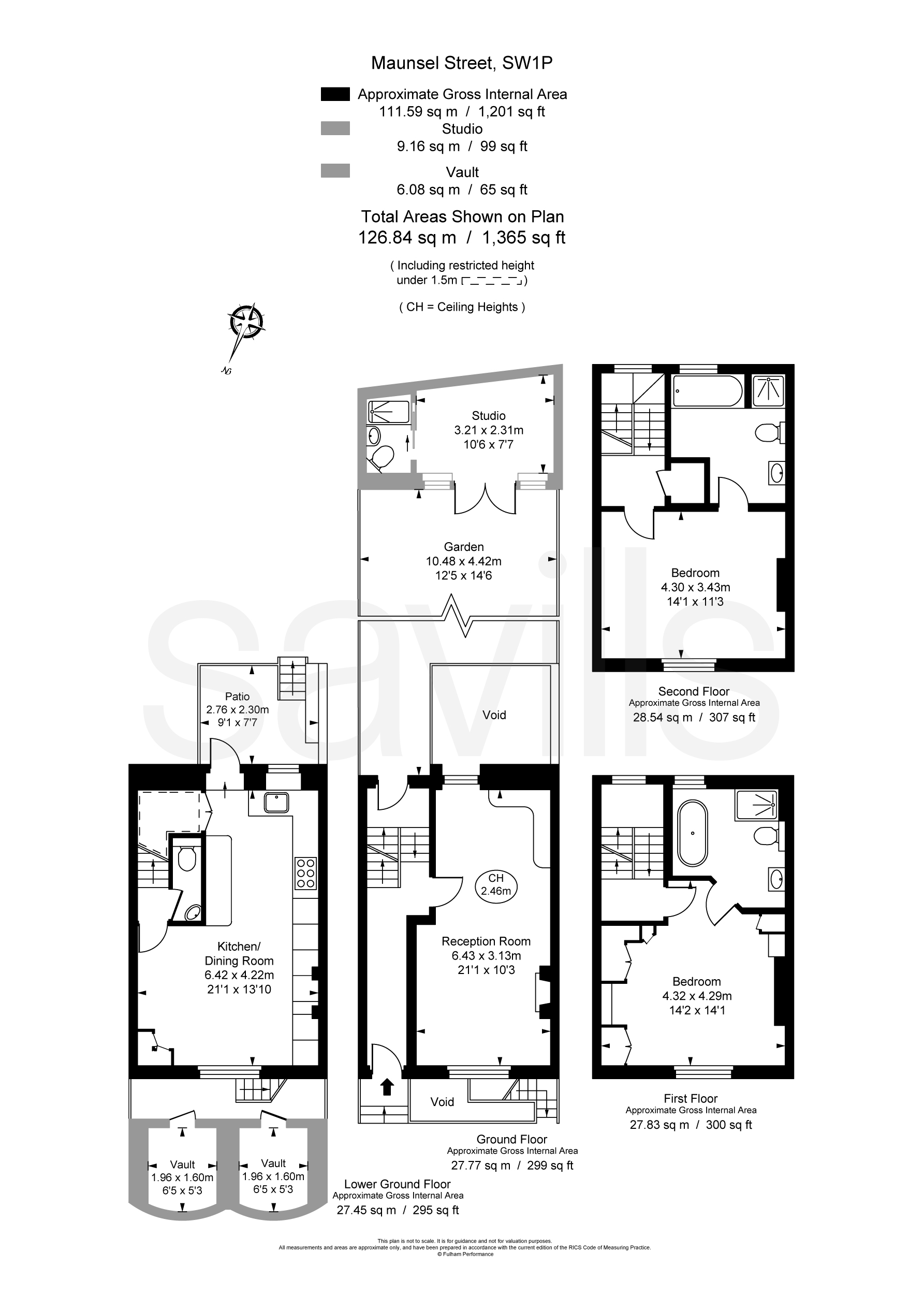 14, Maunsel Street, London floorplan