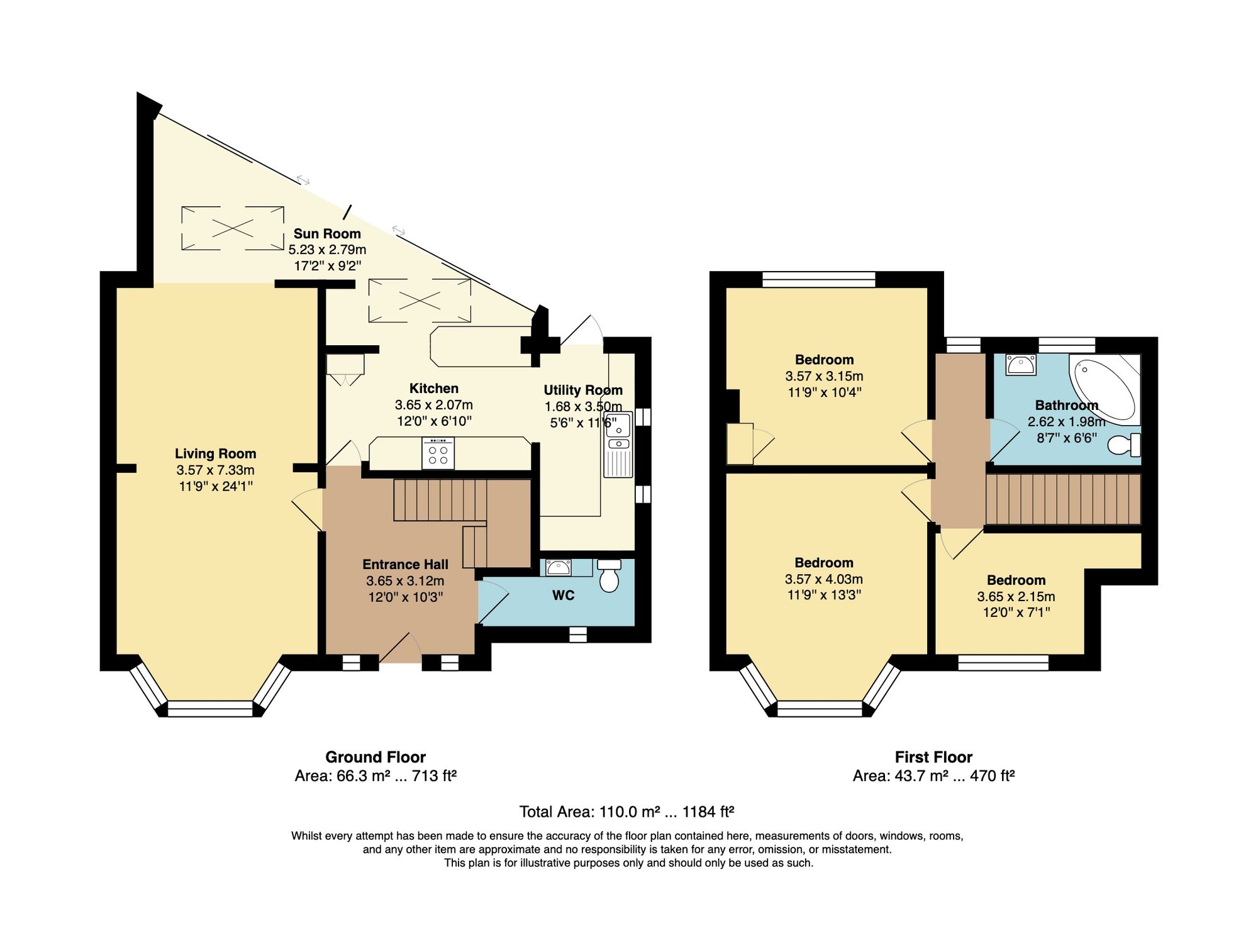 11 The Crescent, Bristol floorplan
