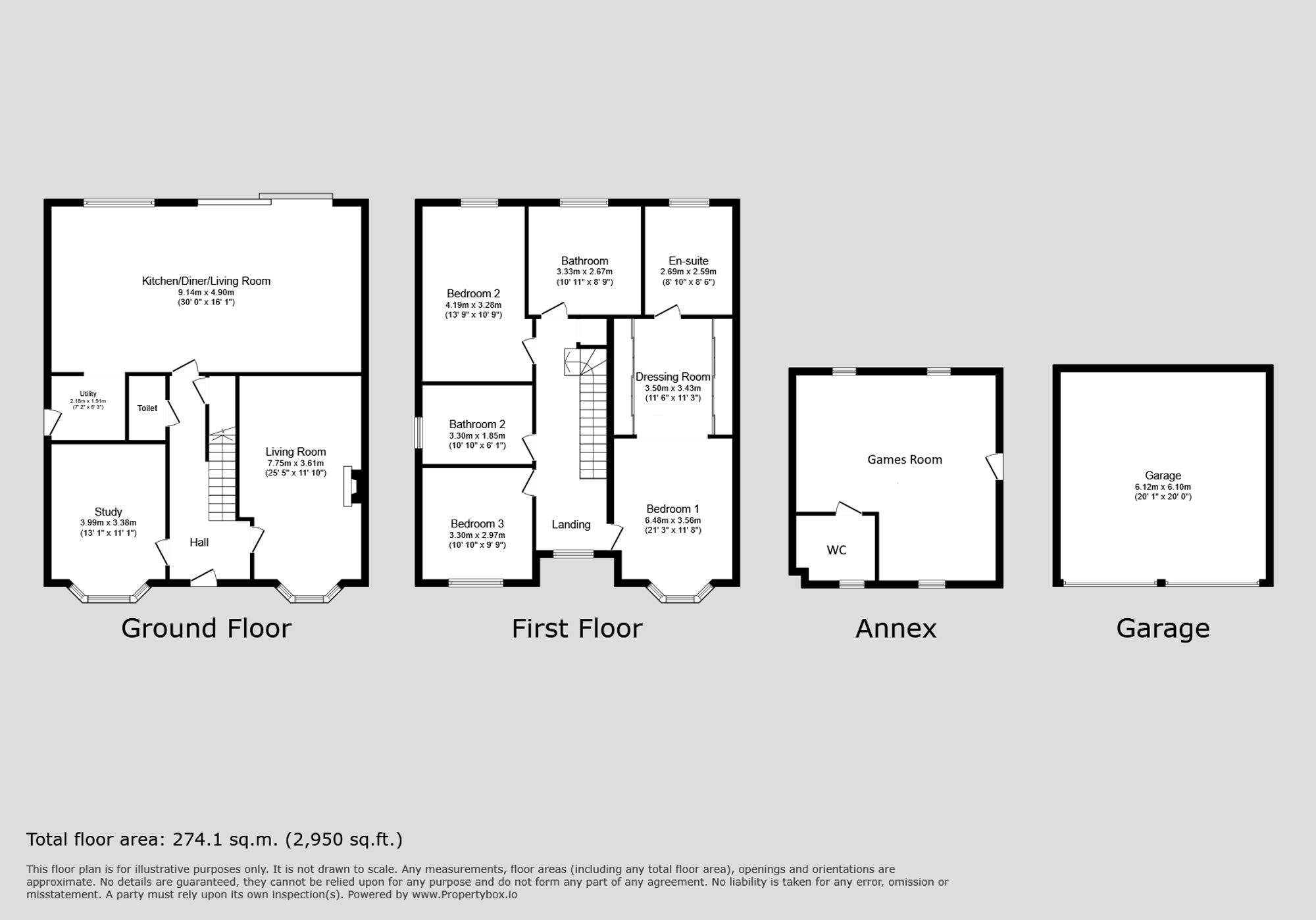 6 Spencer Close, Leicester floorplan