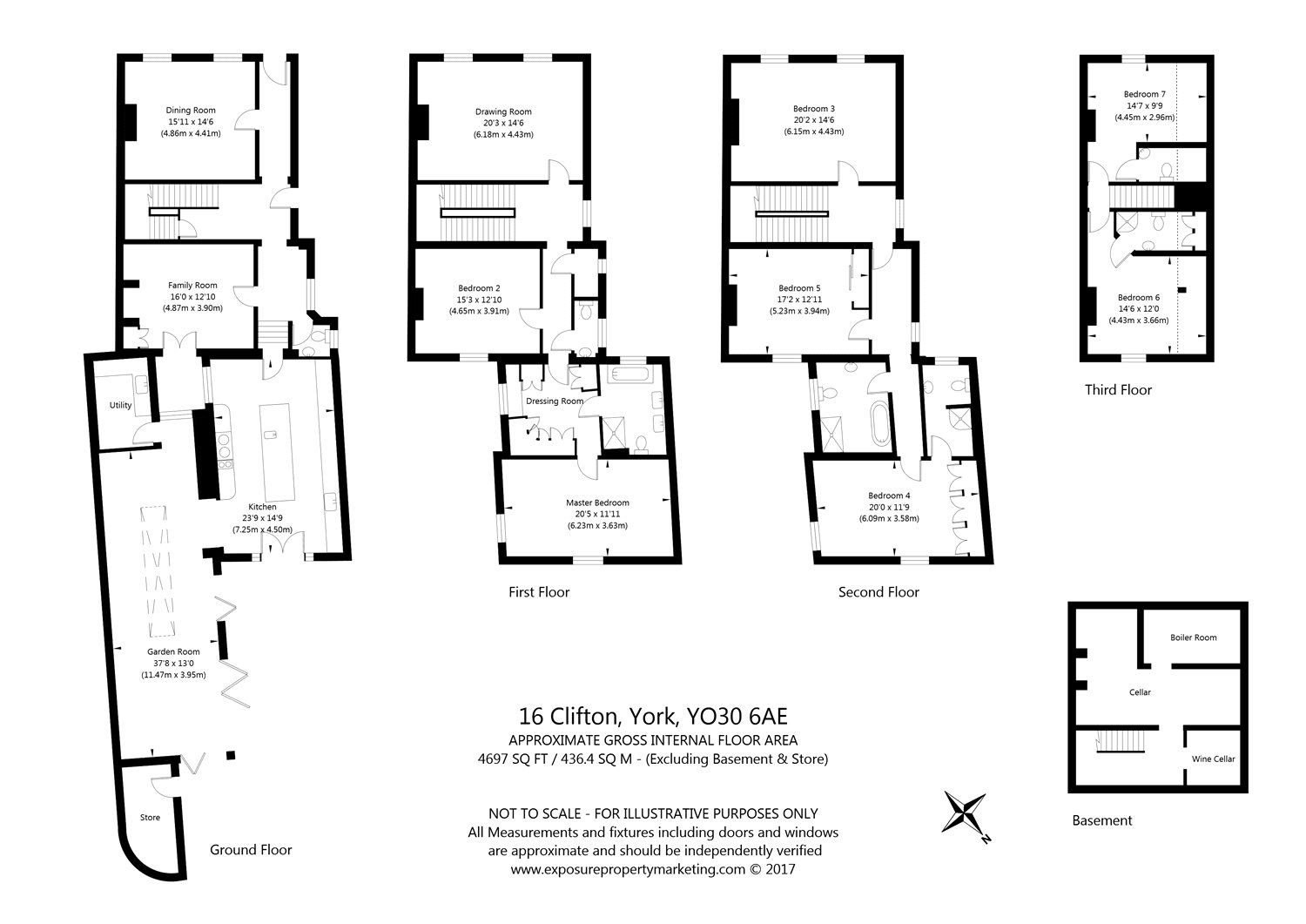 7 Bedrooms Detached house for sale in Clifton, York YO30
