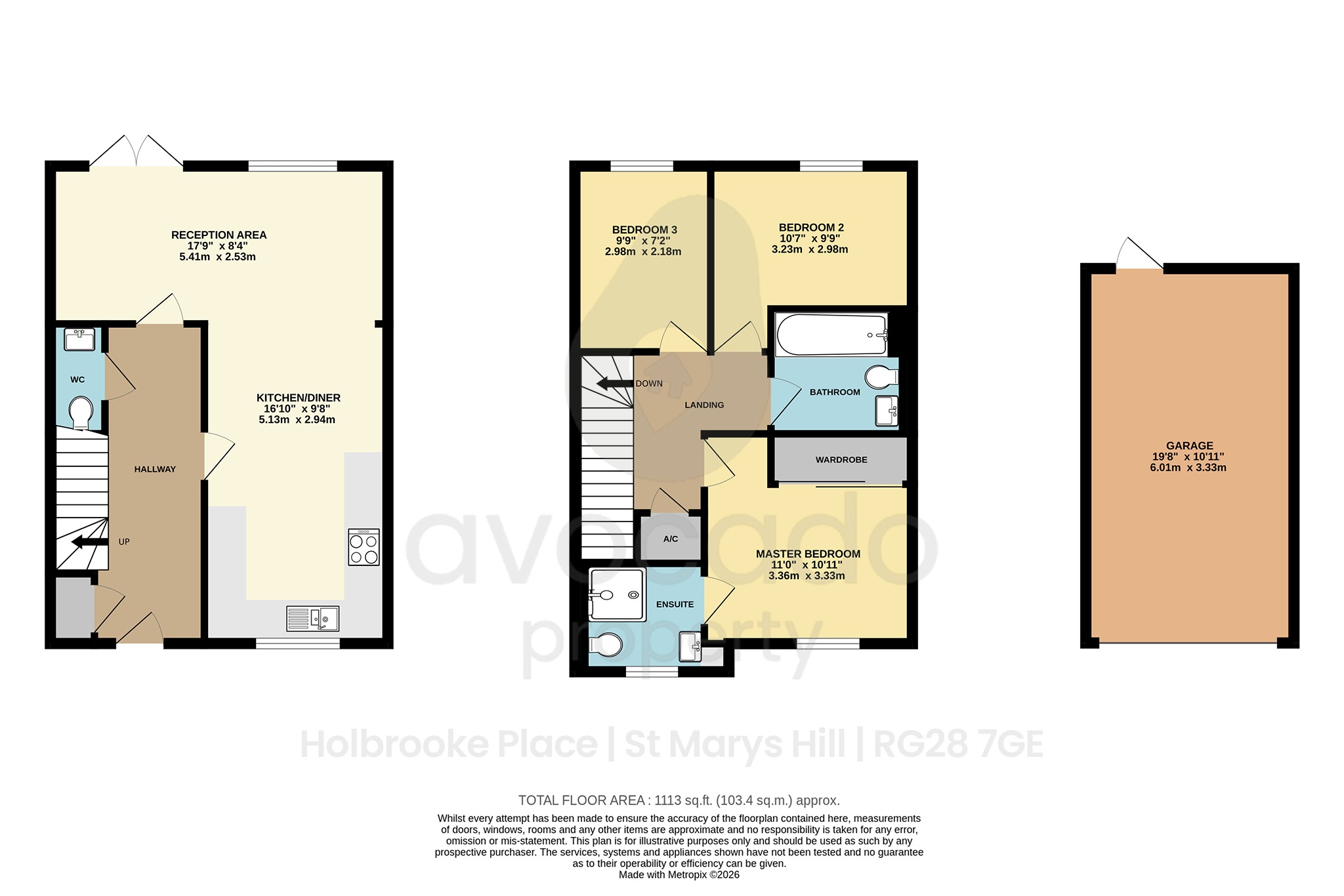 2 Holbrooke Place, Hurstbourne Priors, Hampshire floorplan