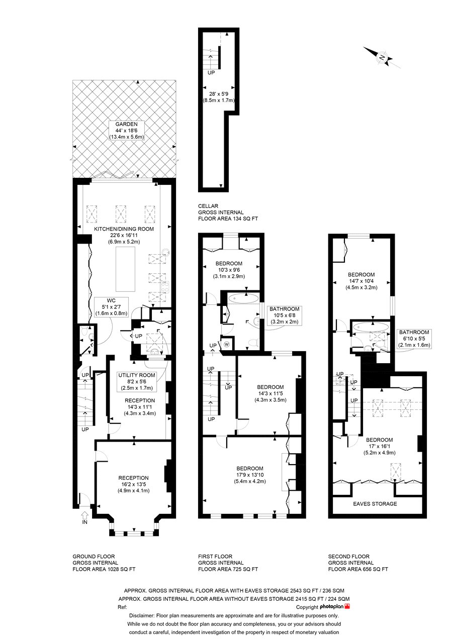 5 Bedrooms  to rent in Ella Road, Crouch End, London N8