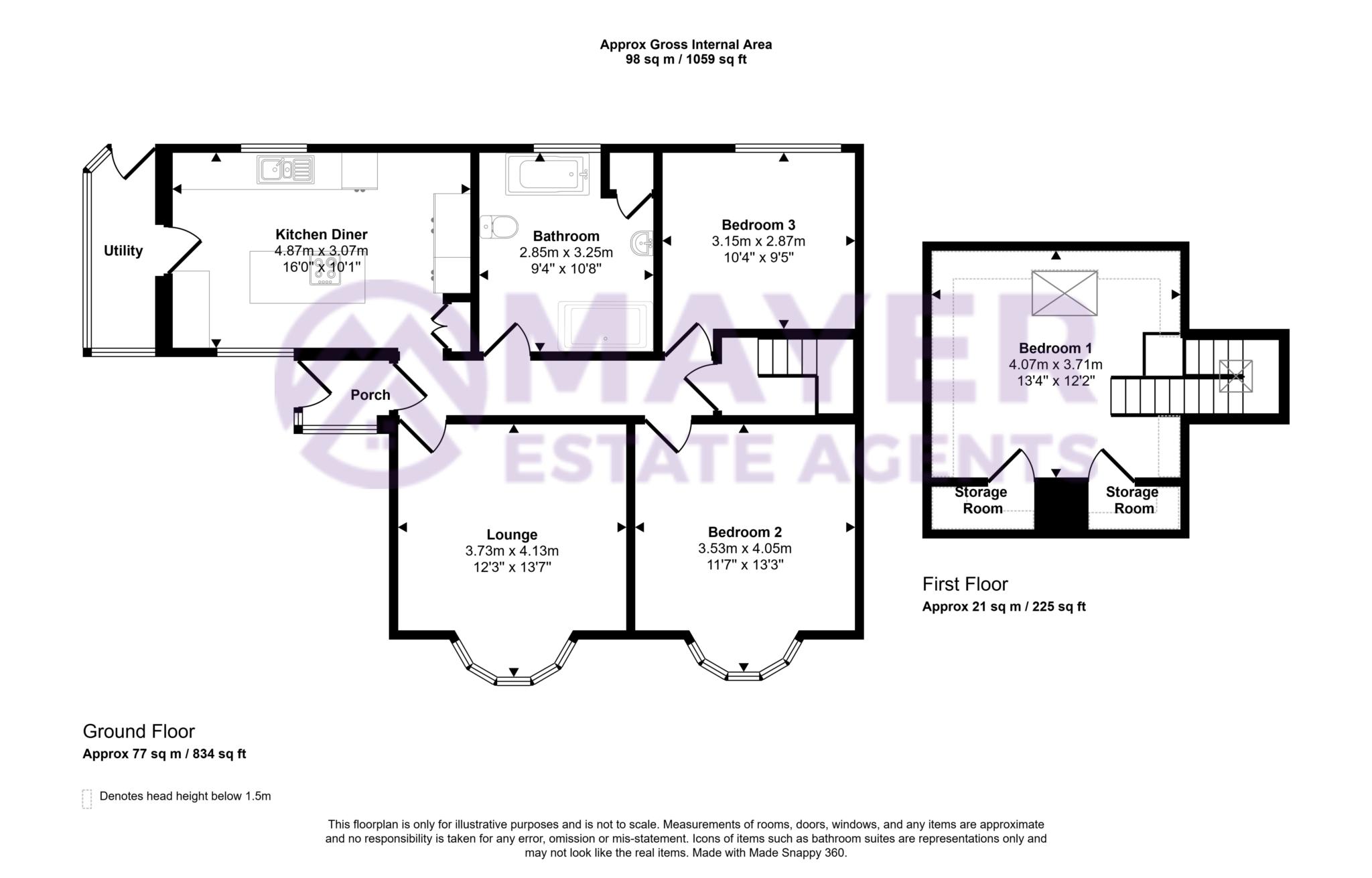 Billacombe Road, Plymouth floorplan