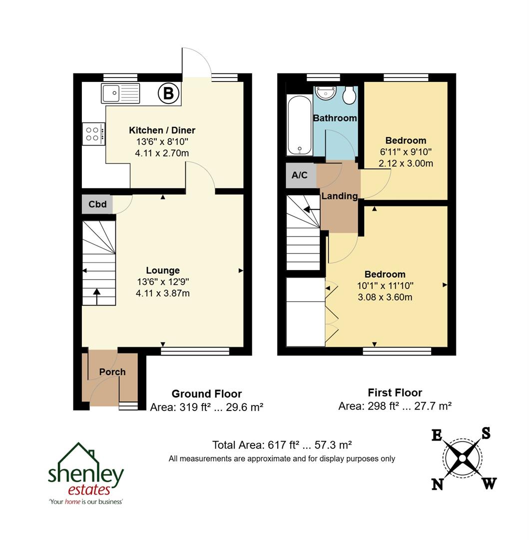 36, Hamblings Close, Shenley floorplan