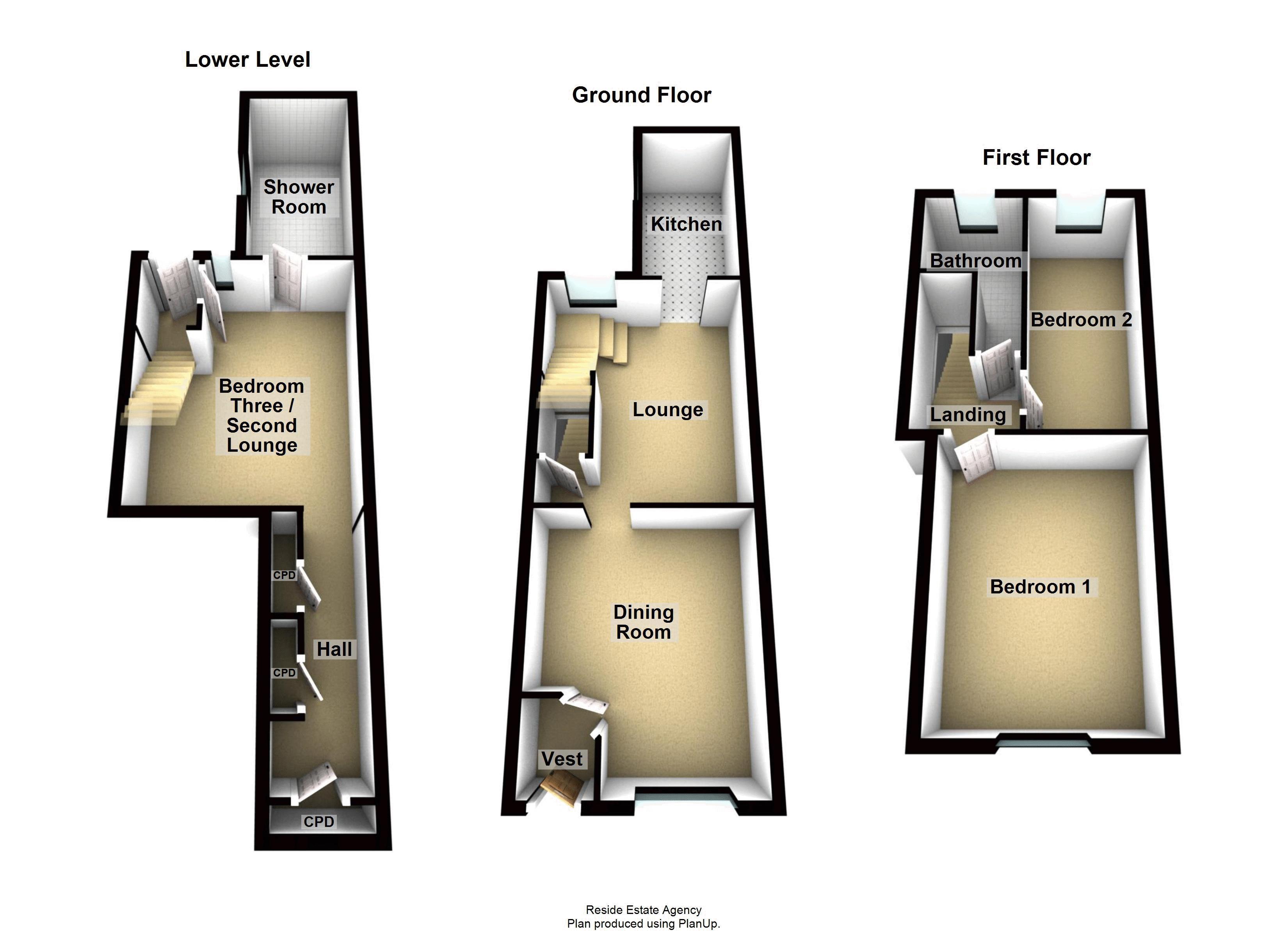 3 Bedrooms Terraced house for sale in Market Street, Whitworth, Rochdale OL12