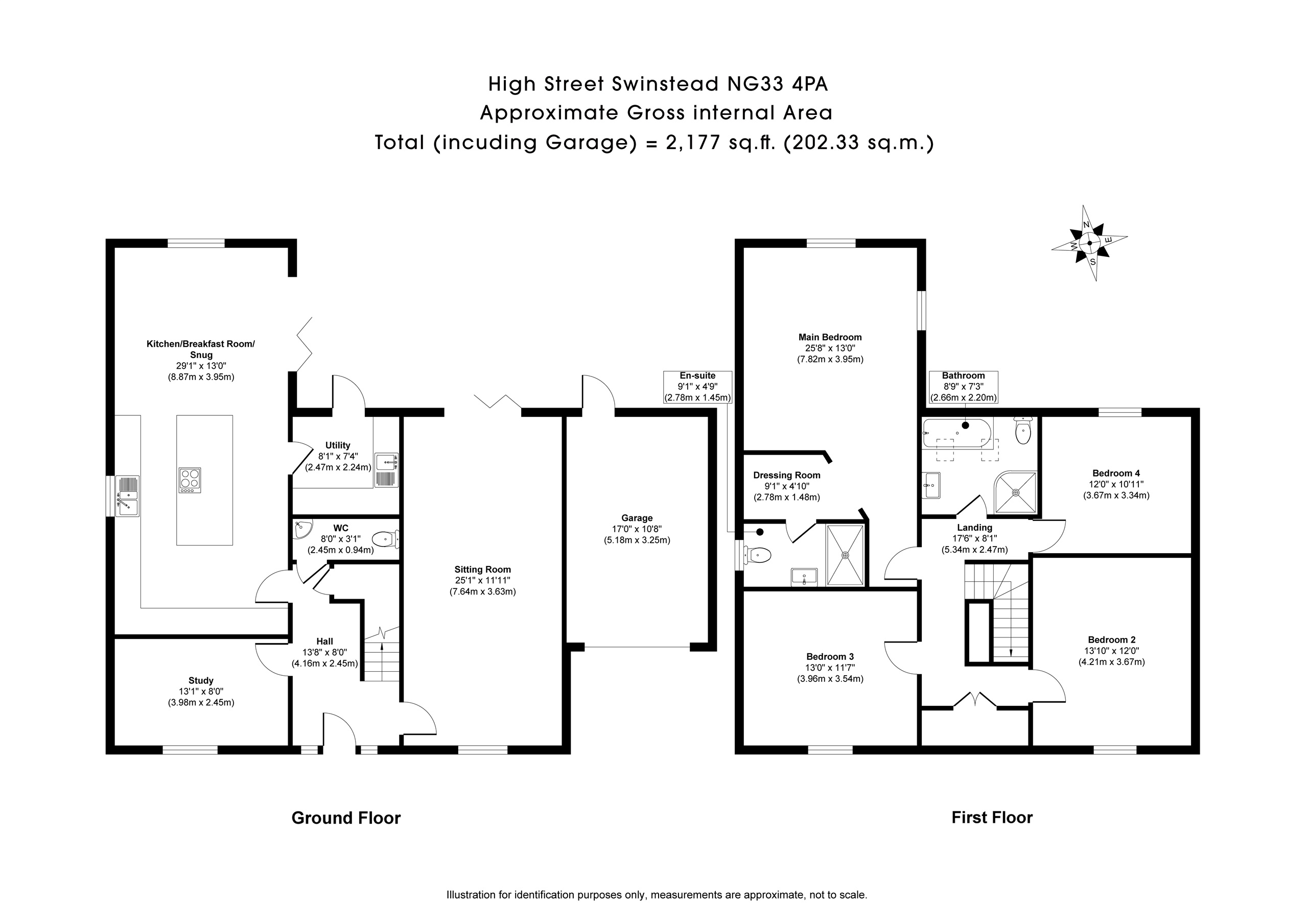 32, High Street, Grantham floorplan