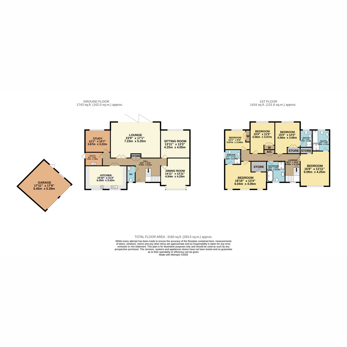 2, Godfrey Rise, Lichfield floorplan