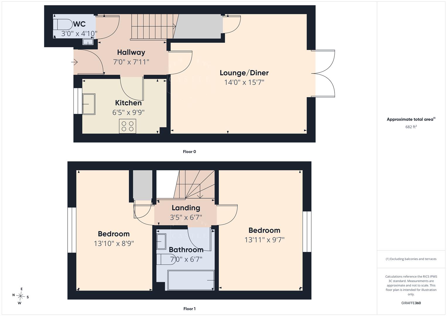 21, Gold Close, Hinckley floorplan