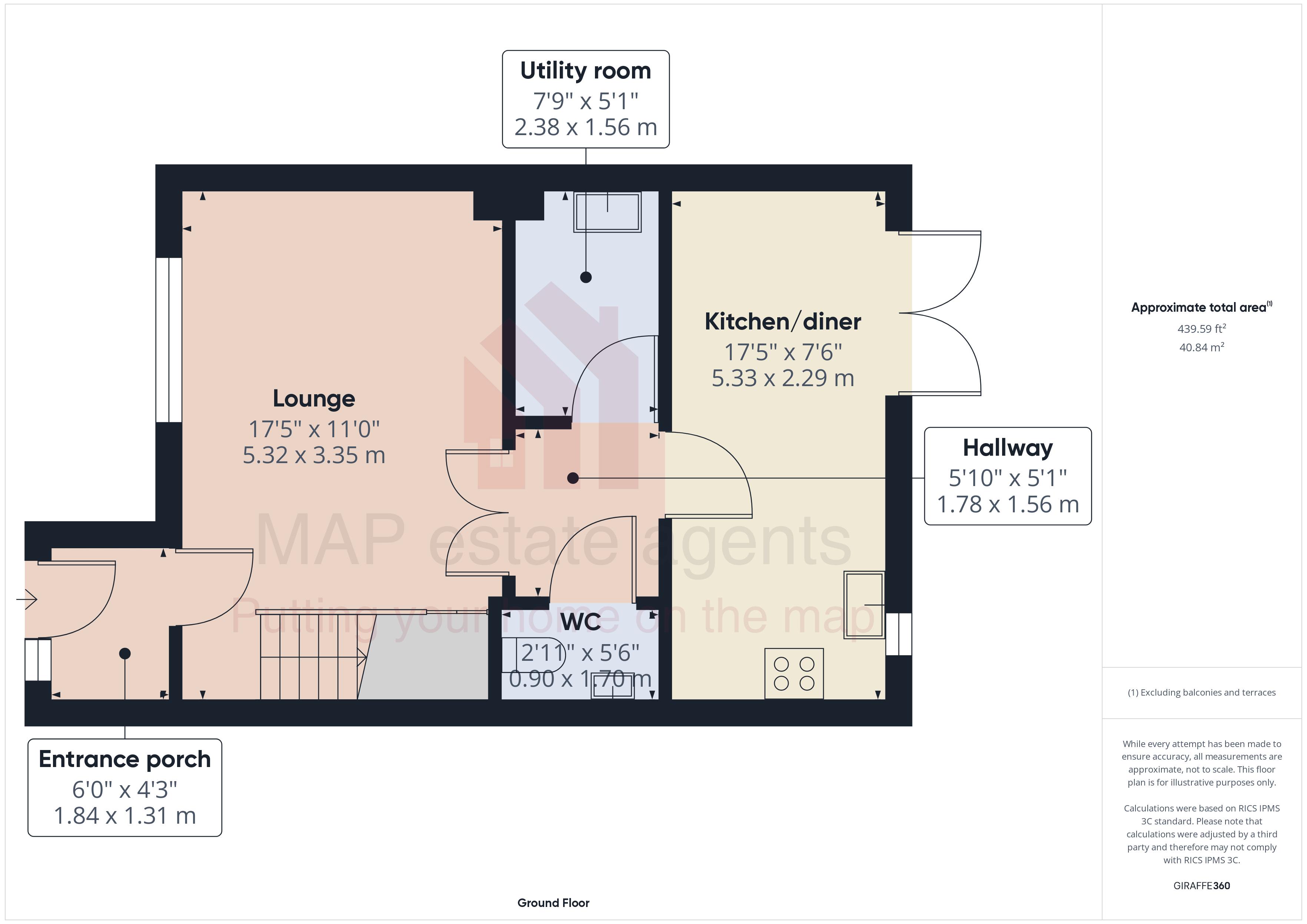 2, Church Mews, Truro floorplan