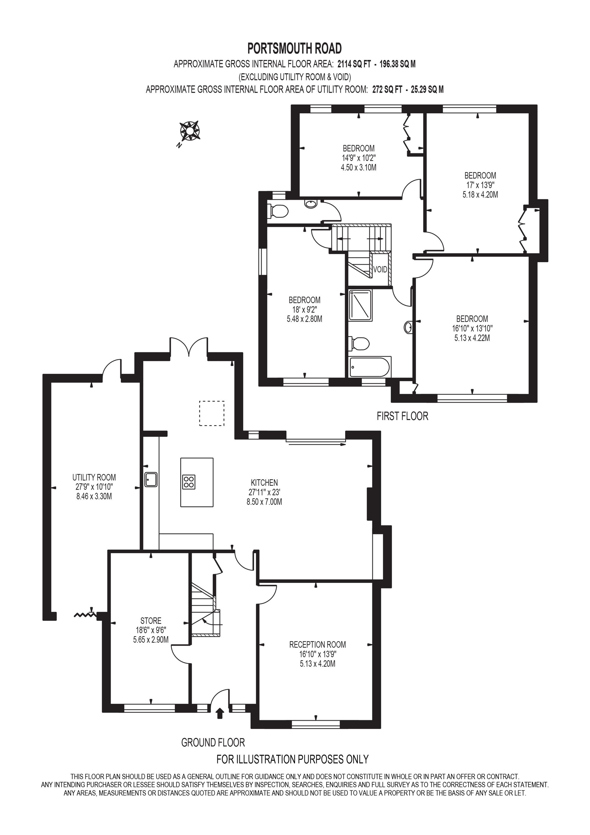 63 Portsmouth Road, Surbiton floorplan