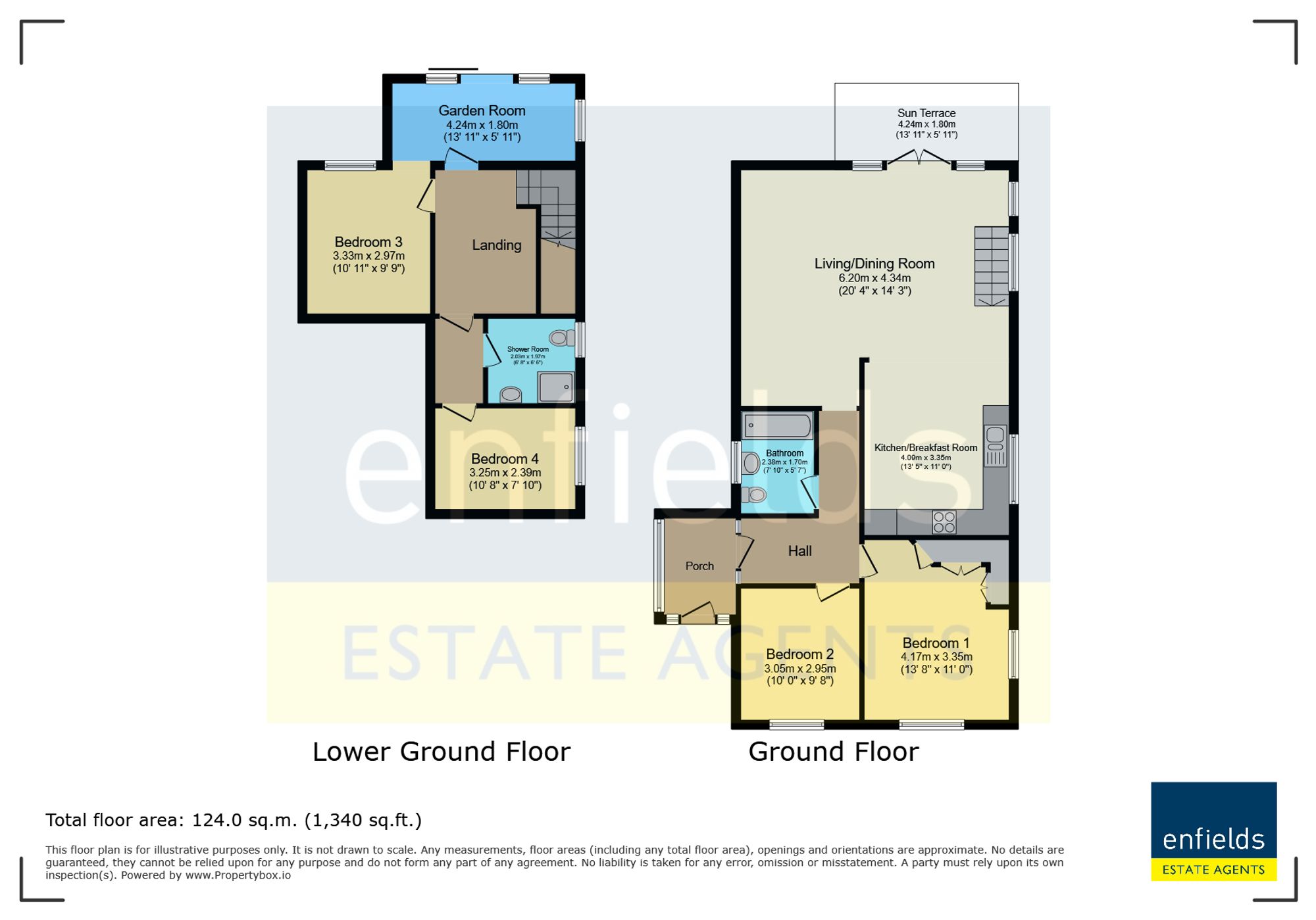 49 Blythe Road, Wimborne floorplan