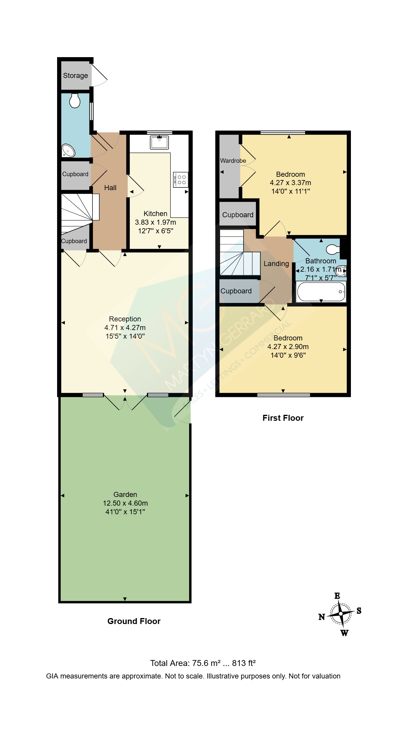 14, Greenfield Drive, East Finchley floorplan