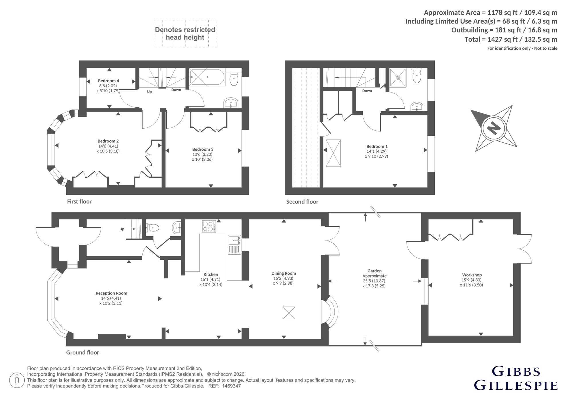 49, Medway Drive, Greenford floorplan