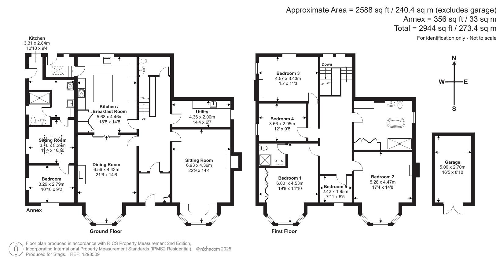 Finsthwaite House, 55 Salterton Road, Exmouth floorplan