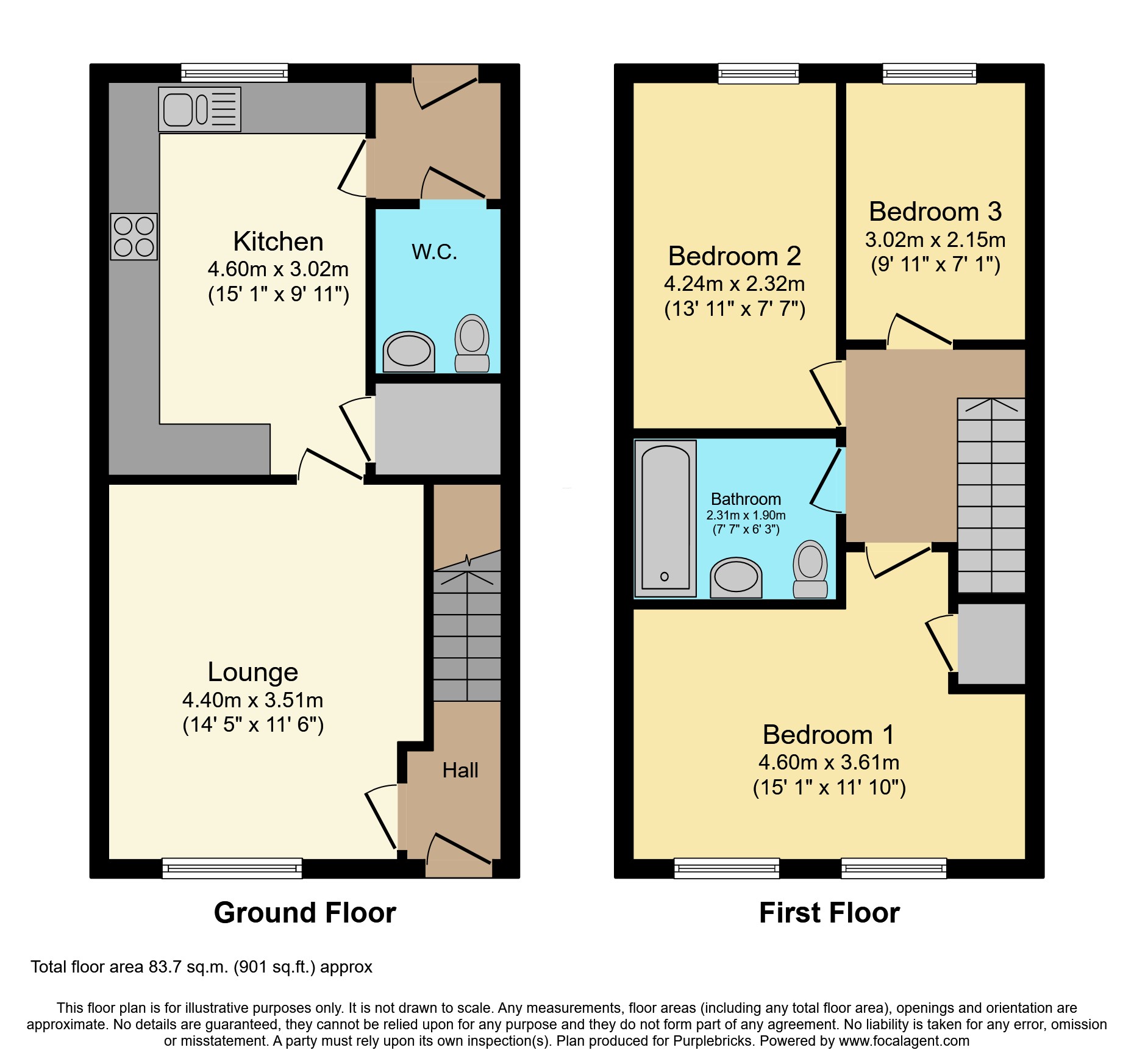 5, Bird Walk, Harbury, Leamington Spa floorplan