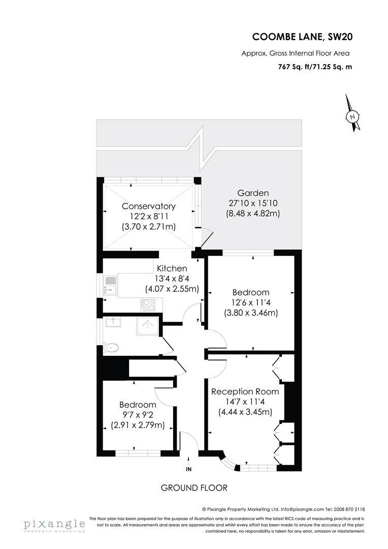 Coombe Lane, London SW20, 2 bedroom for sale 68632816