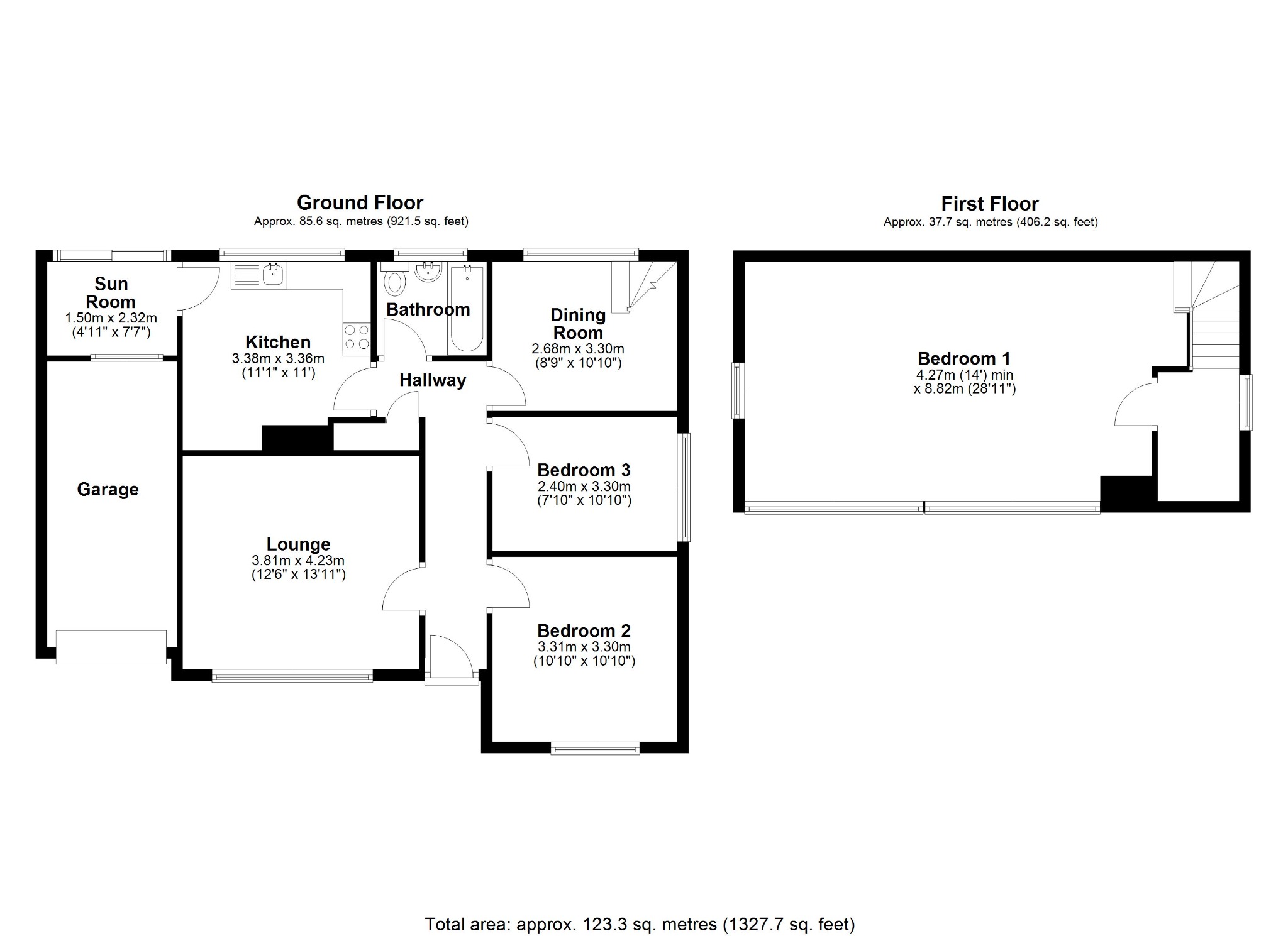 Peacehaven, 112 Broad Park Road, Yelverton floorplan