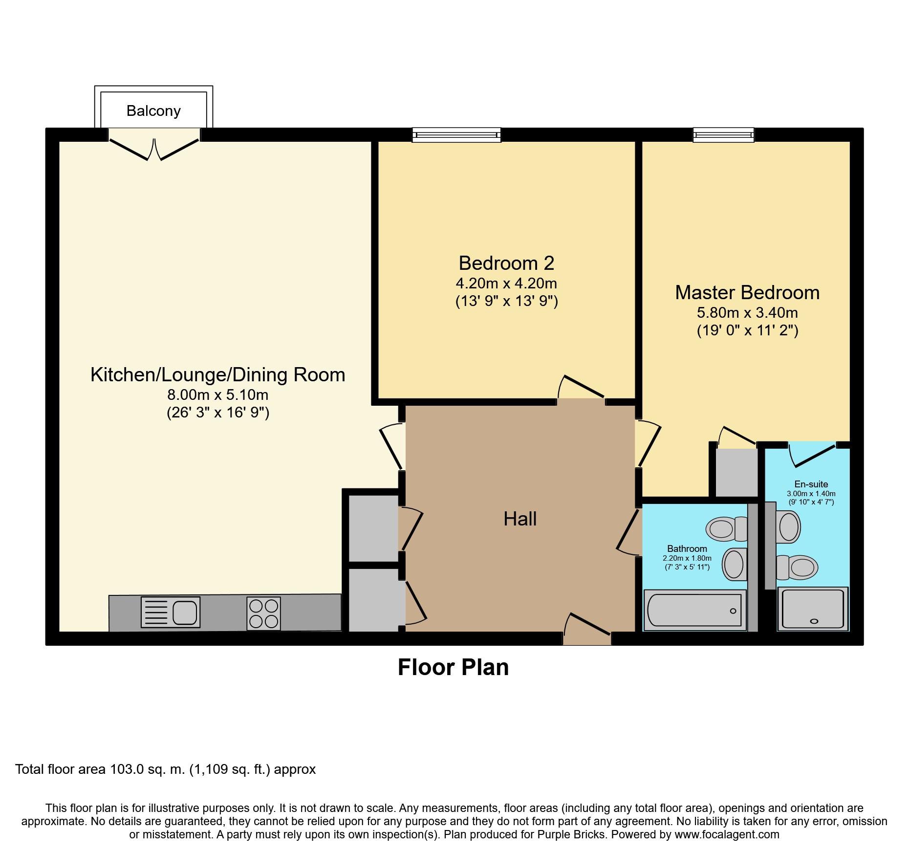 2 Bedrooms Flat for sale in Idsworth Court, Basingstoke RG24