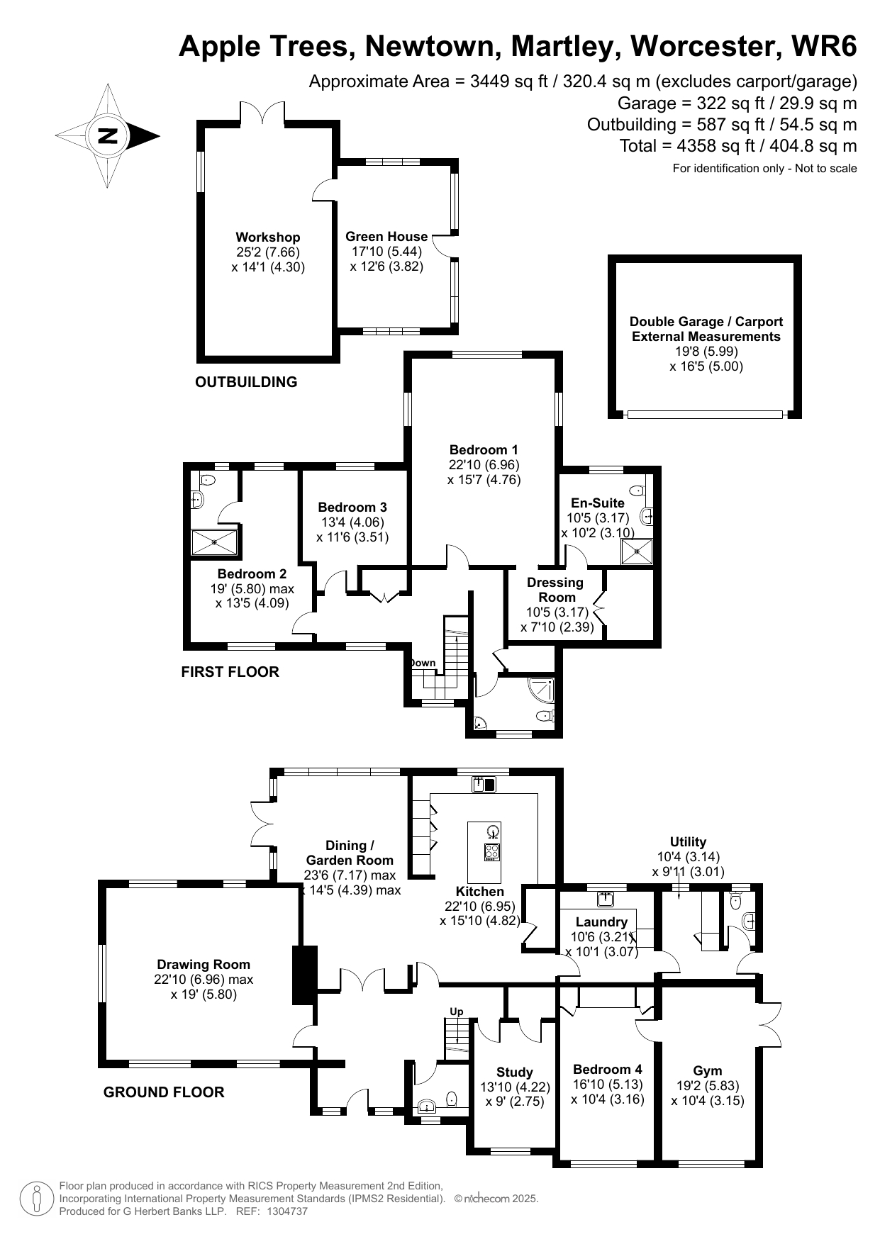 Apple Trees, Newtown, Worcester floorplan