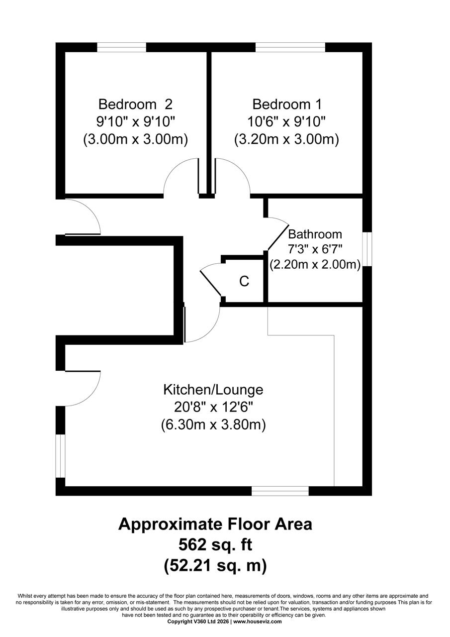 9, New Road, St Ives floorplan